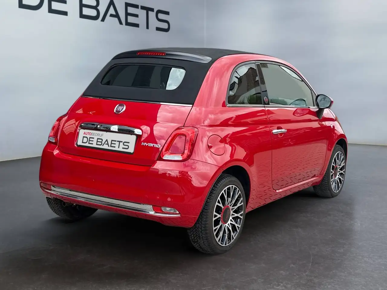 Fiat 500 1.0*HYBRID*70PK*RED*CABRIO*CARPLAY*ANDROIDAUTO*GARANTIE, миниатюра 3