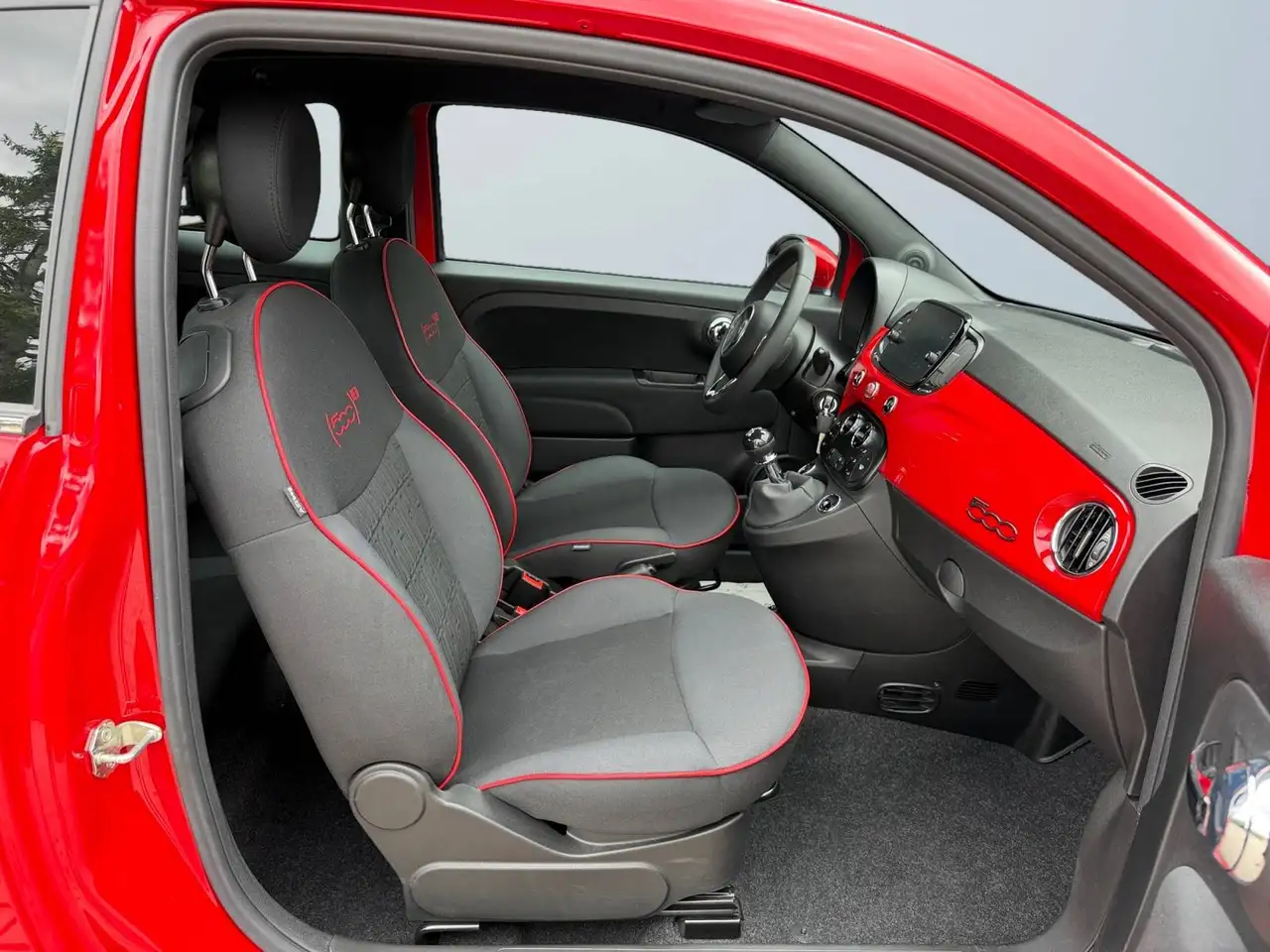 Fiat 500 1.0*HYBRID*70PK*RED*CABRIO*CARPLAY*ANDROIDAUTO*GARANTIE, миниатюра 16