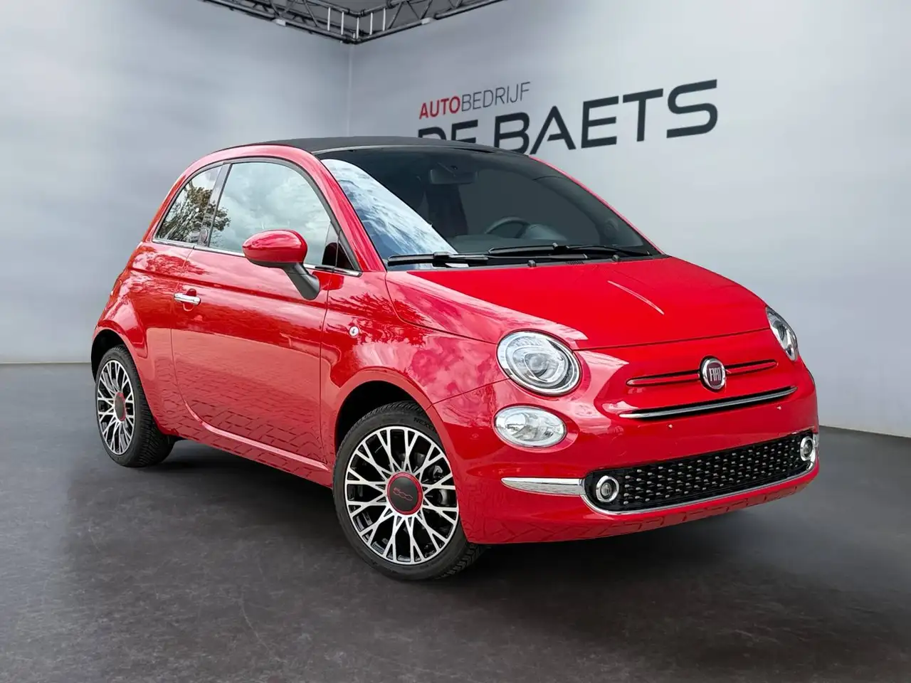 Fiat 500 1.0*HYBRID*70PK*RED*CABRIO*CARPLAY*ANDROIDAUTO*GARANTIE