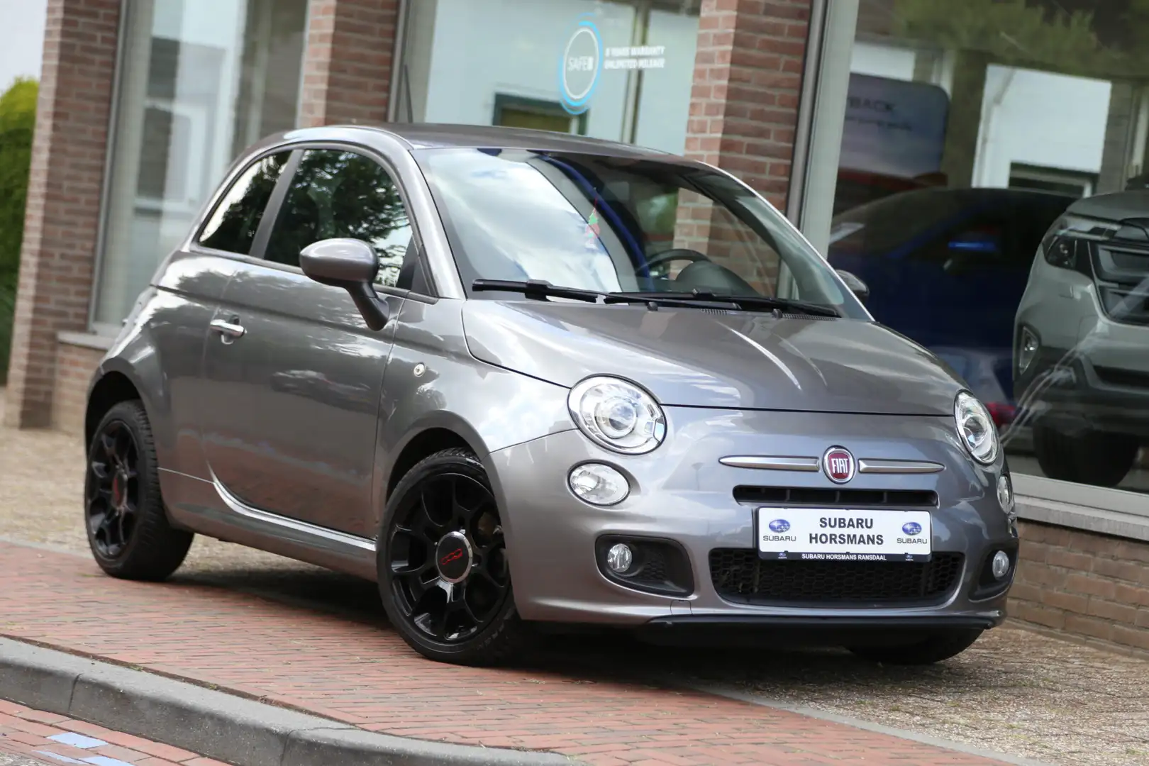 Fiat 500 0.9 TwinAir Turbo 500S Sport Xenon Gris - 1
