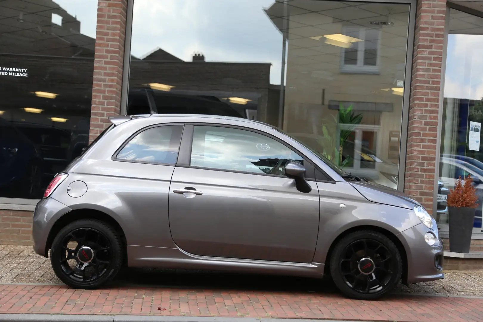 Fiat 500 0.9 TwinAir Turbo 500S Sport Xenon Gris - 2
