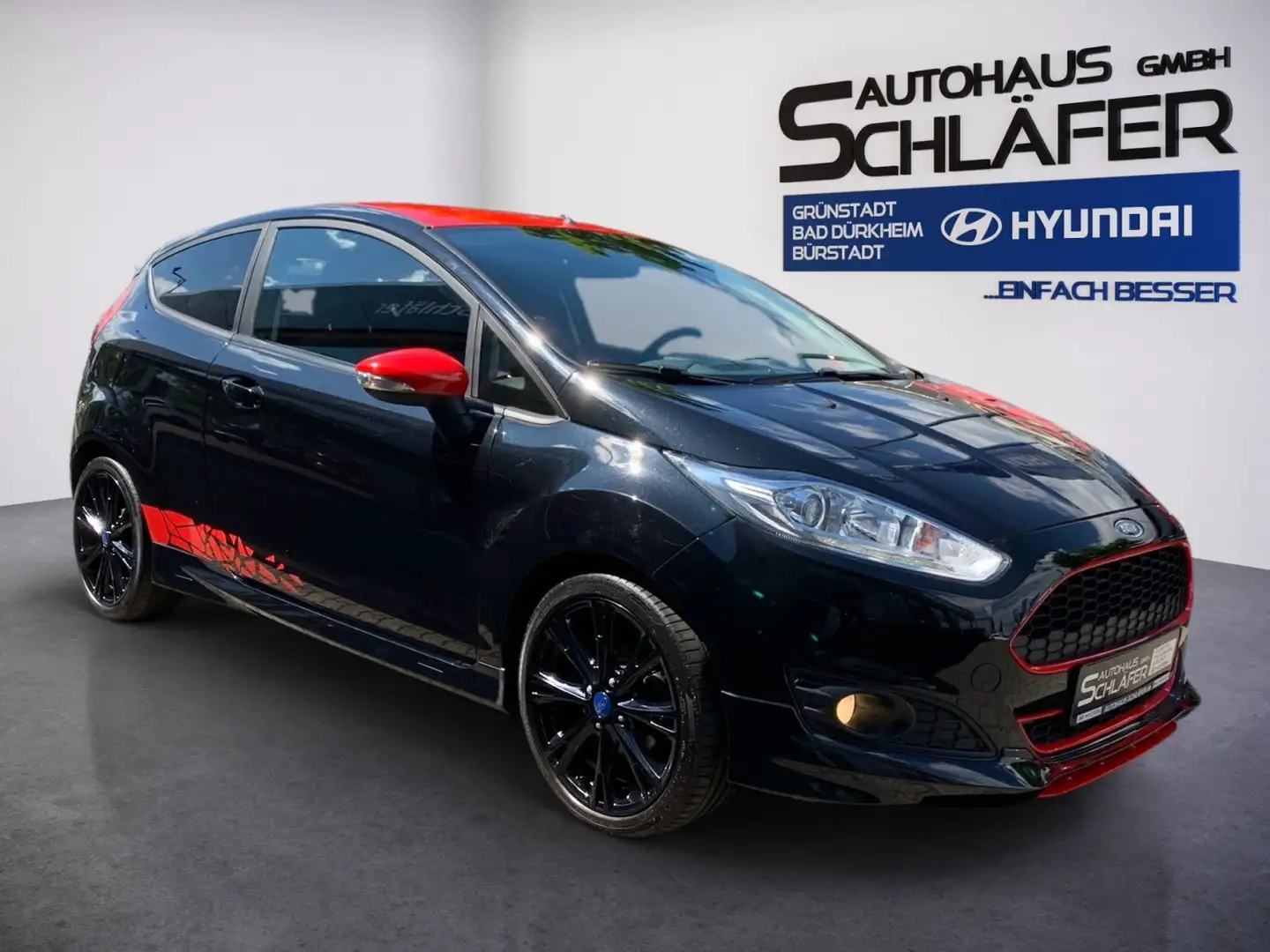 Ford Fiesta 1.0 EcoBoost Sport S/S Schwarz - 2