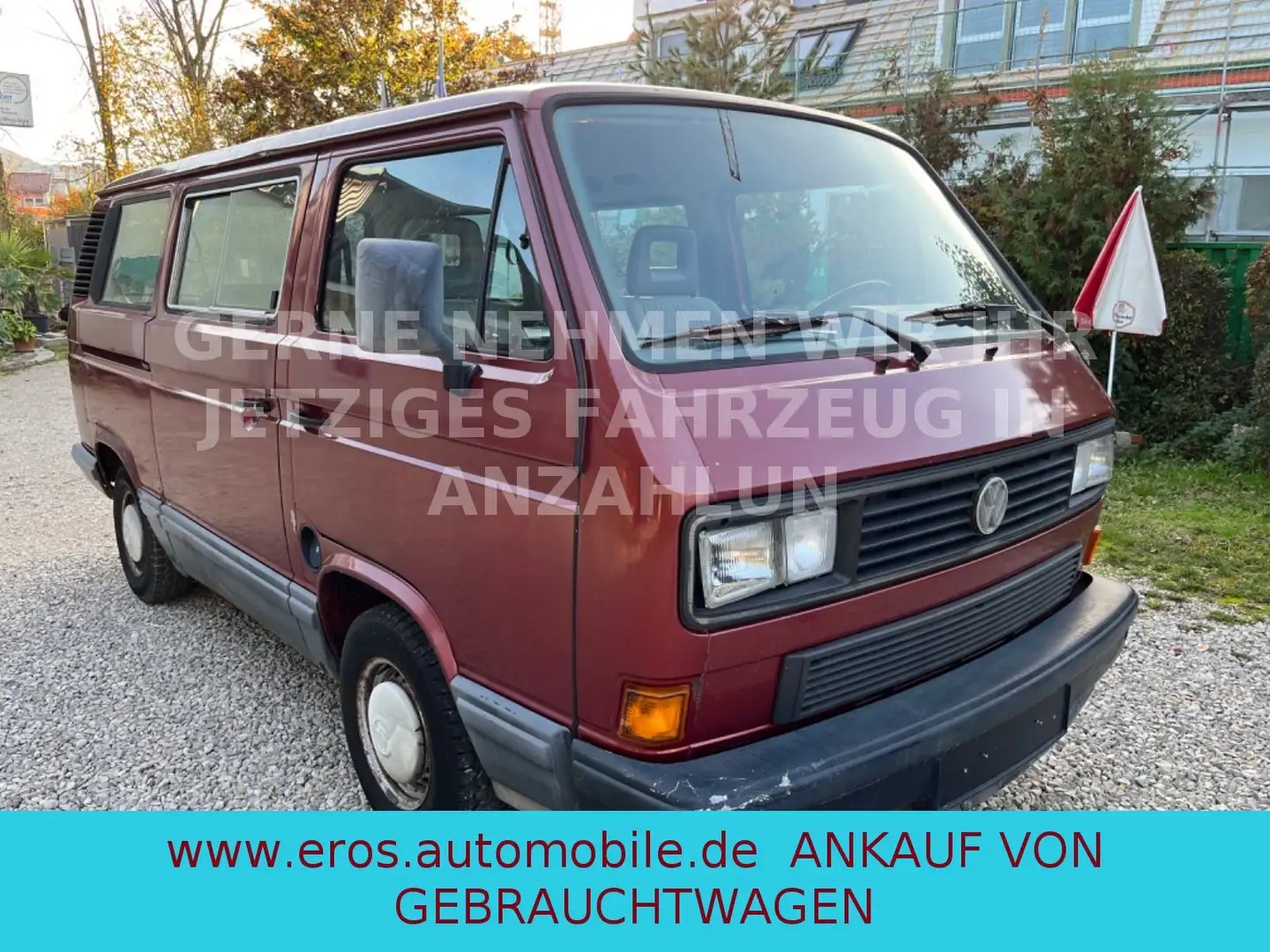 Volkswagen T3 Multivan Czerwony - 2