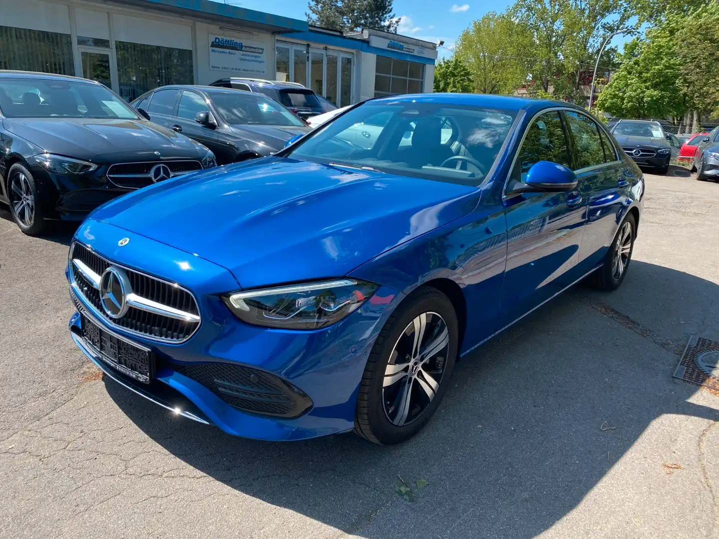 Mercedes-Benz C 180 *Avantgarde Advanced/Spur/Kamera/LED/Hagel Bleu - 2