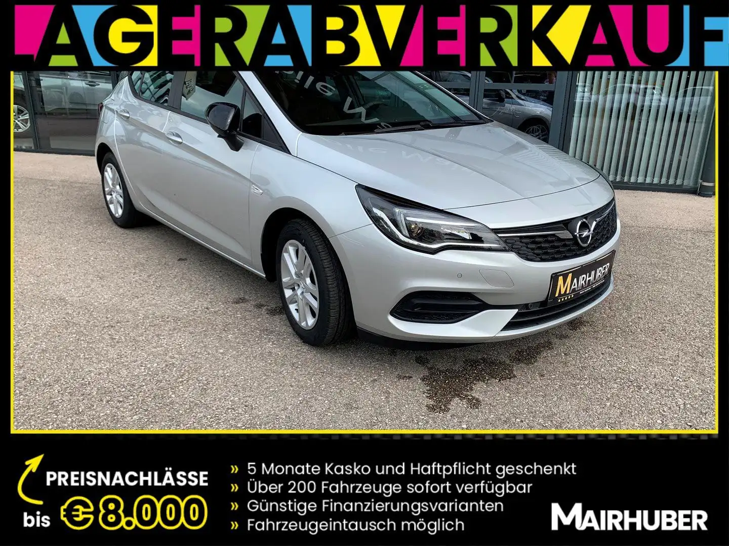 Opel Astra 1,2 Turbo Direct Injection Edition Zilver - 1