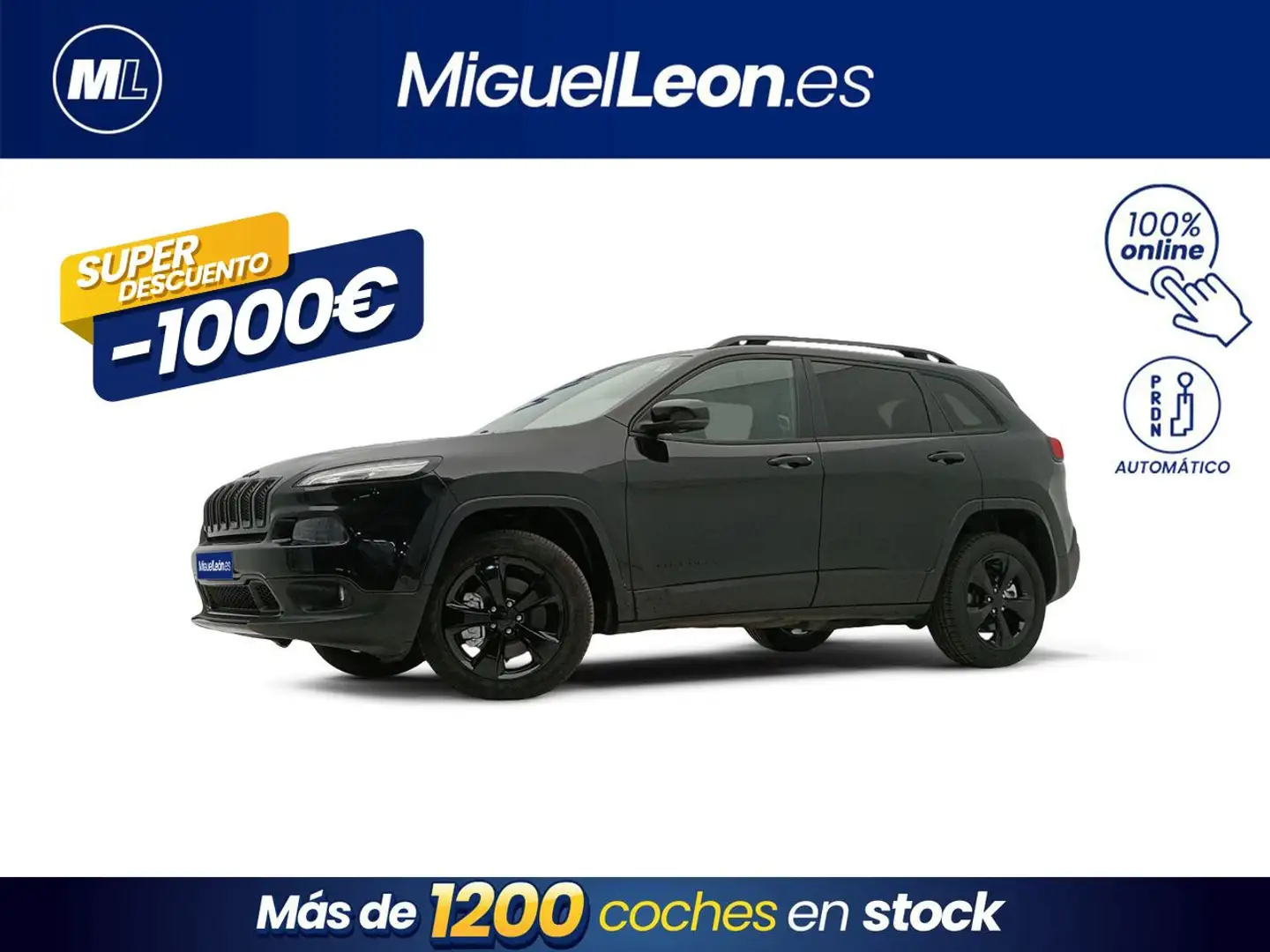 Jeep Cherokee 2.2D Limited 4x4 ADII Aut. 147kW Negro - 2