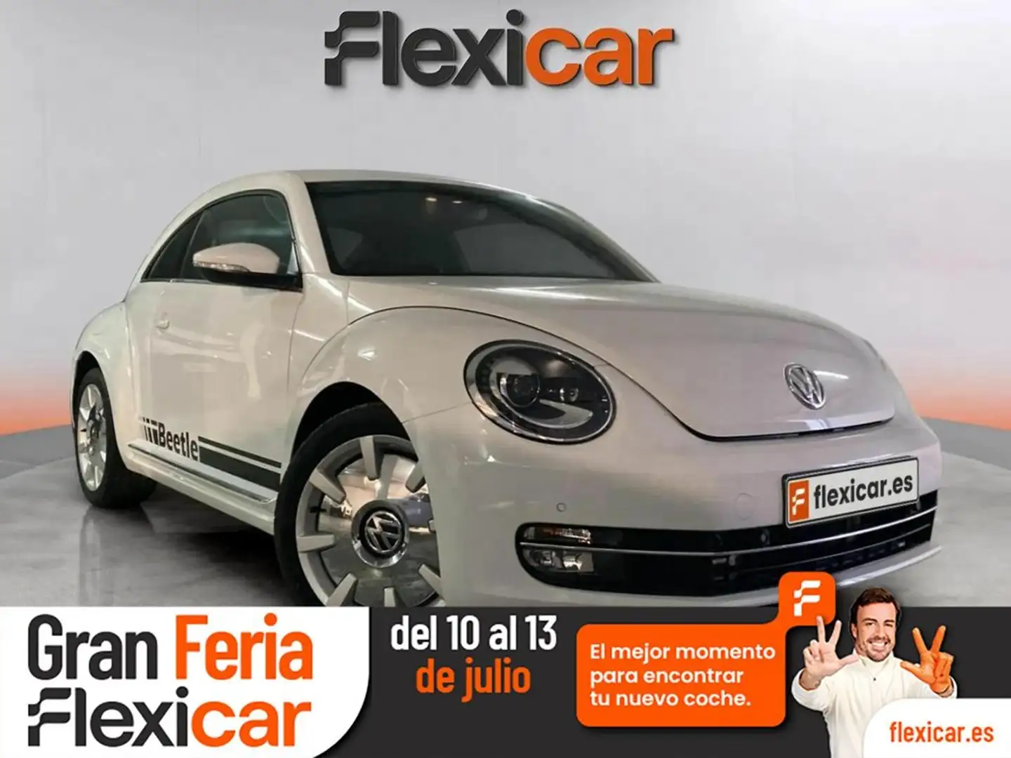 Volkswagen Beetle Cabrio Design 2.0 TDI 110CV BMT Blanco - 1
