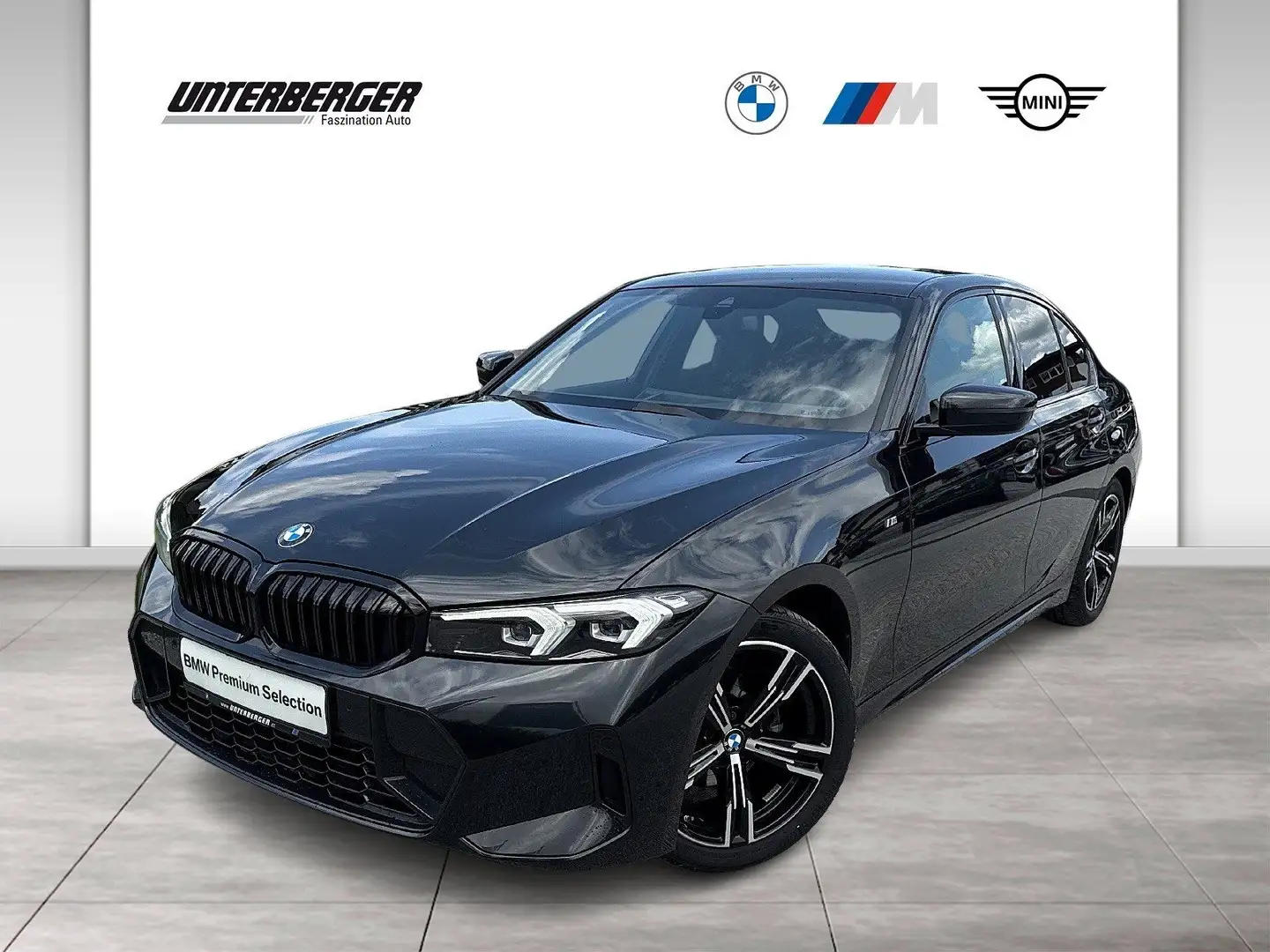 BMW 316 d M Sportpaket | Komfortzugang | AHKel. Noir - 1