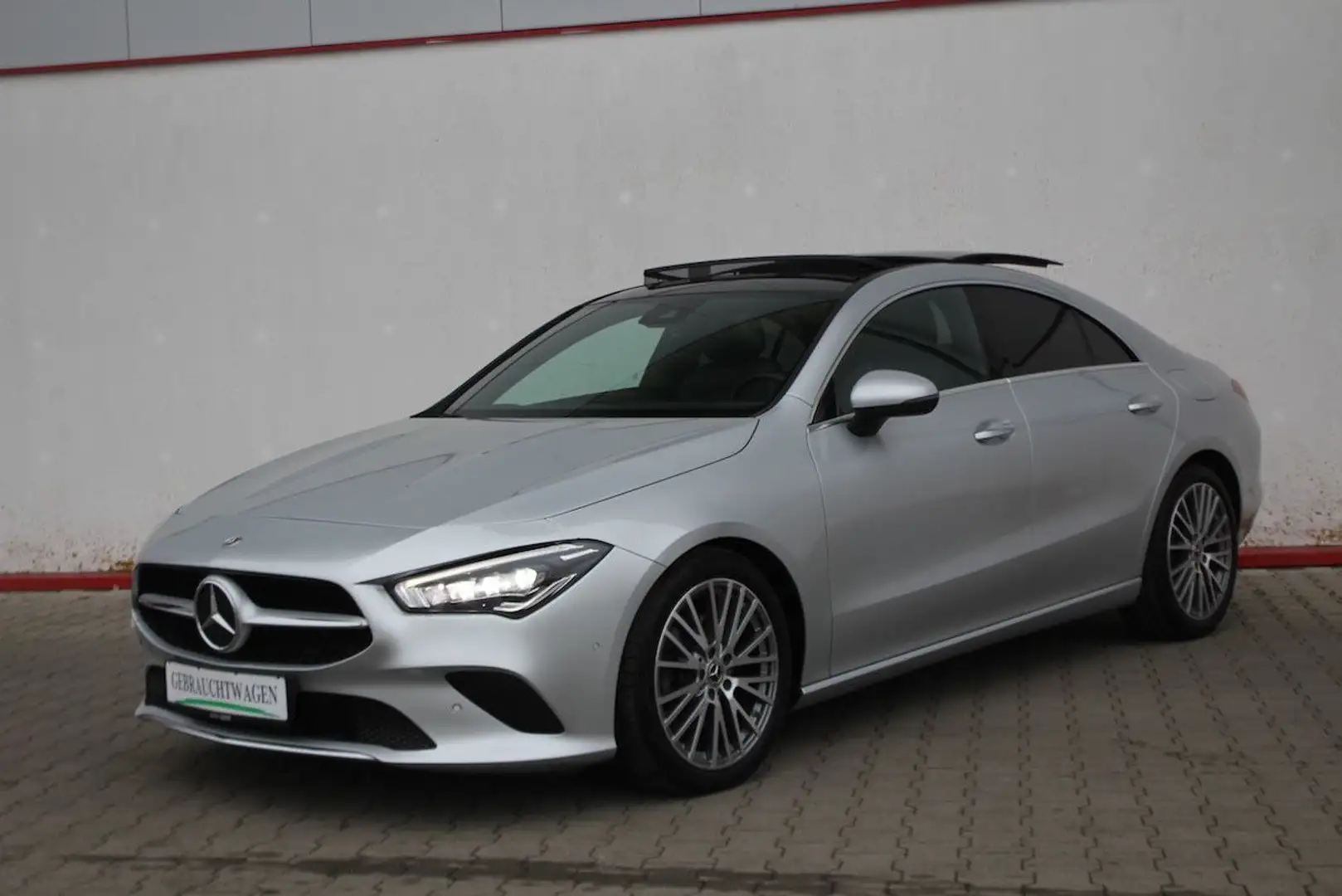 Mercedes-Benz CLA 200 d Coupé Cp. Progressive WideScreen 458 Argent - 2