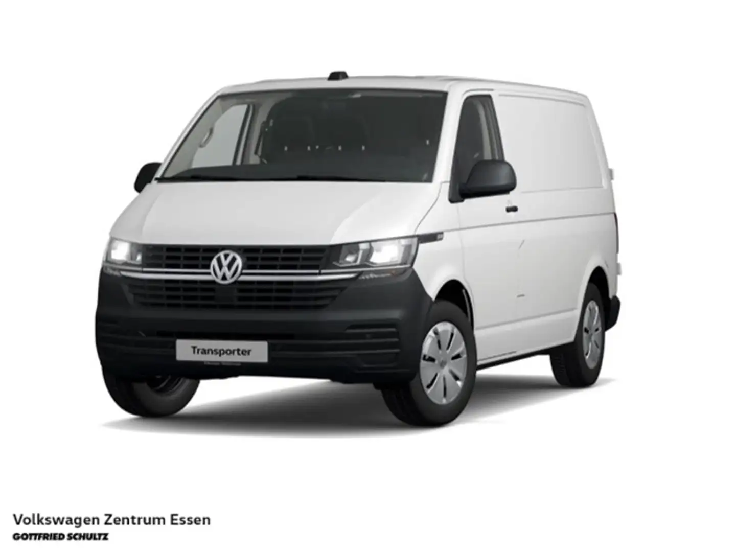 Volkswagen T6.1 Transporter 2.0l TDI OPF EcoProfi  SOFORT VERFÜGBARKlima+Navi+ Weiß - 1