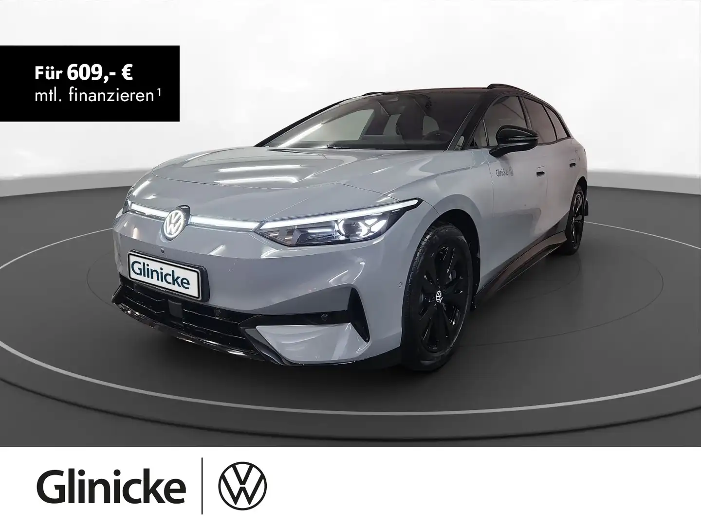 Volkswagen ID.7 Tourer Pro HuD 360° H&K Massage AHK ACC Grau - 1