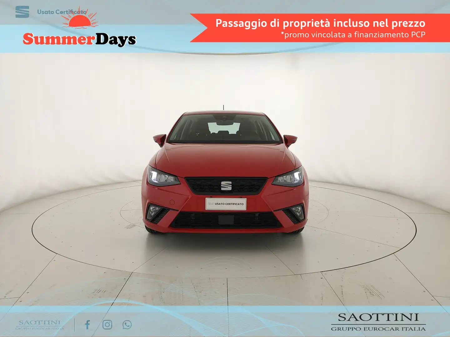 SEAT Ibiza 1.0 MPI Style 80 CV Červená - 2
