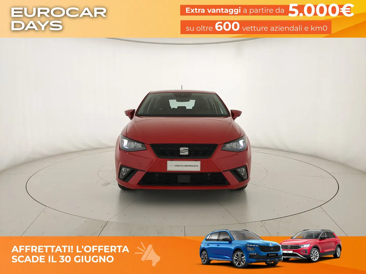 SEAT Ibiza 1.0 MPI Style 80 CV Rosso - 2