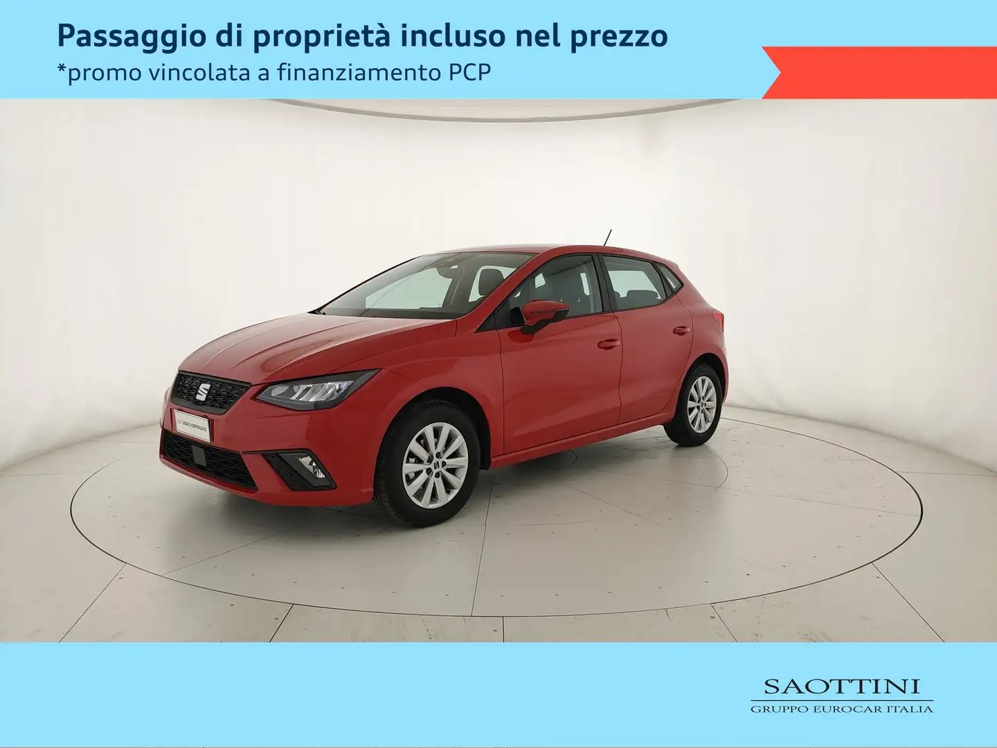 SEAT Ibiza 1.0 MPI Style 80 CV Rosso - 1