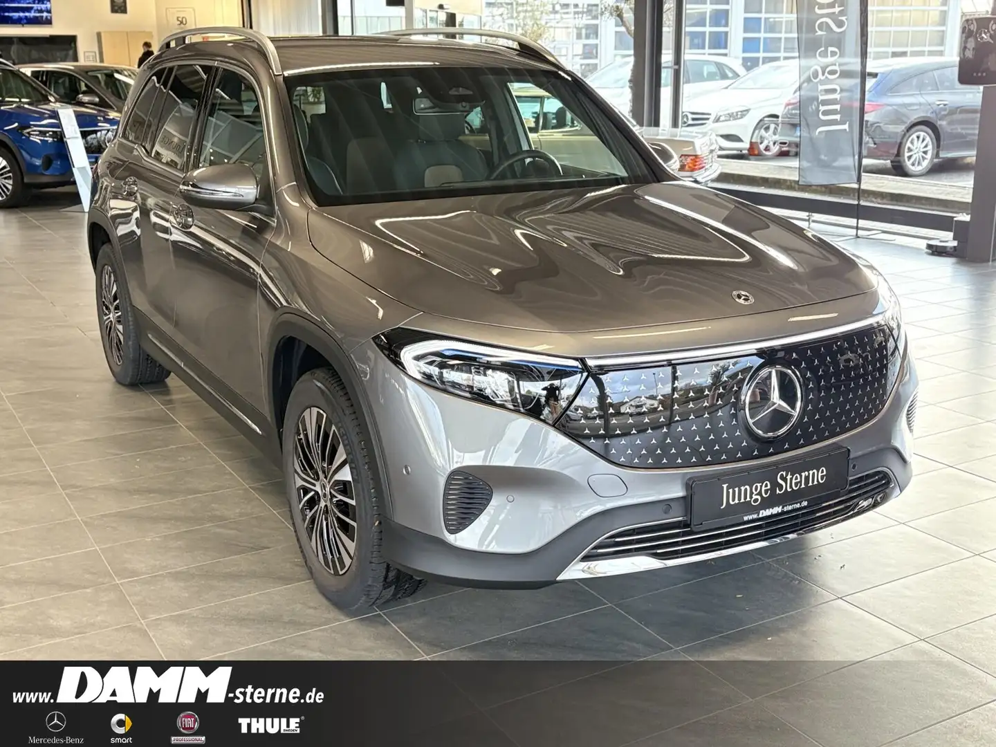 Mercedes-Benz EQB 350 EQB 350 4M ElectricArt Adv+/7-Sitze/70 kW/+ Flex Gris - 2