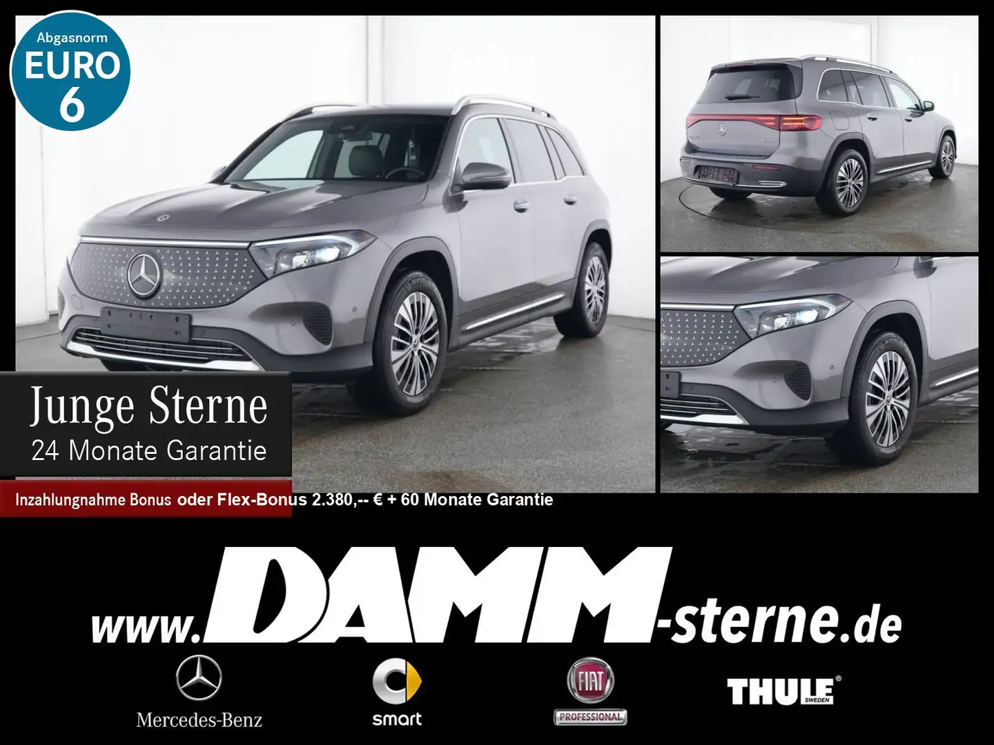 Mercedes-Benz EQB 350 EQB 350 4M ElectricArt Adv+/7-Sitze/70 kW/+ Flex Grau - 1