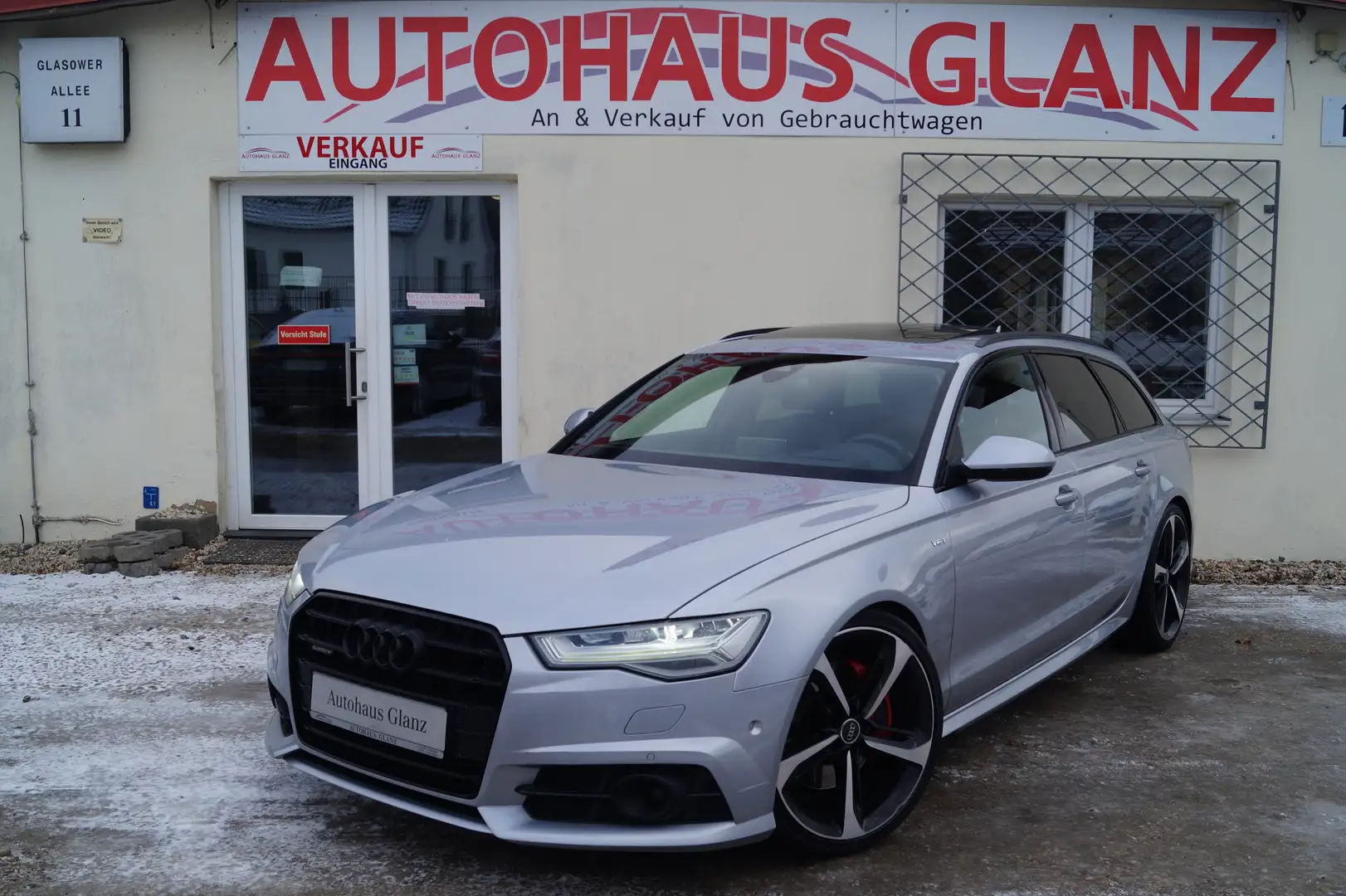 Audi A6 3.0 TDI quattro competition Pano Silber - 1
