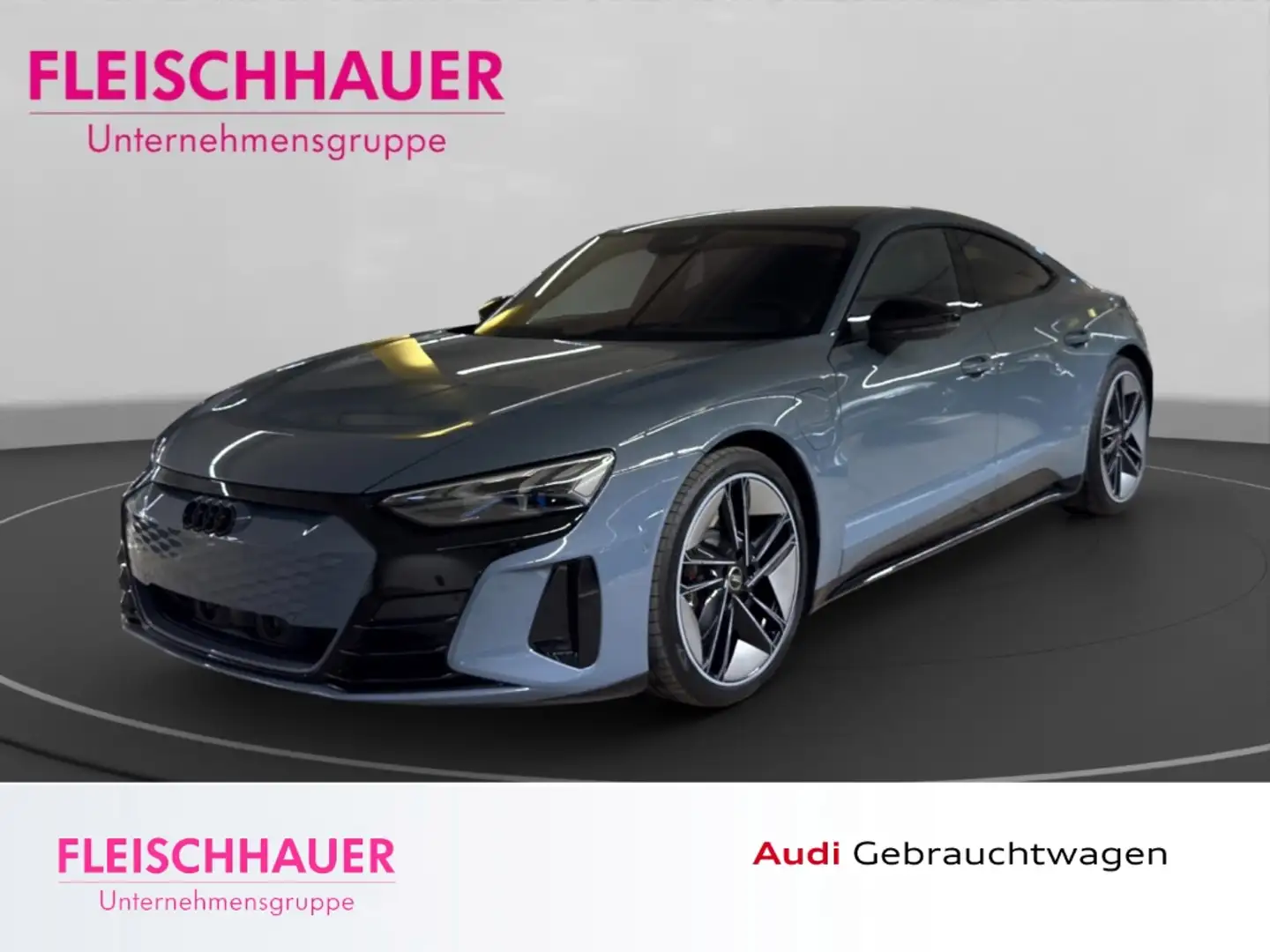 Audi e-tron quattro MATRIX+PANO+ACC+LUFTFEDERUNG+NAVI+RFK+CARP Grau - 1