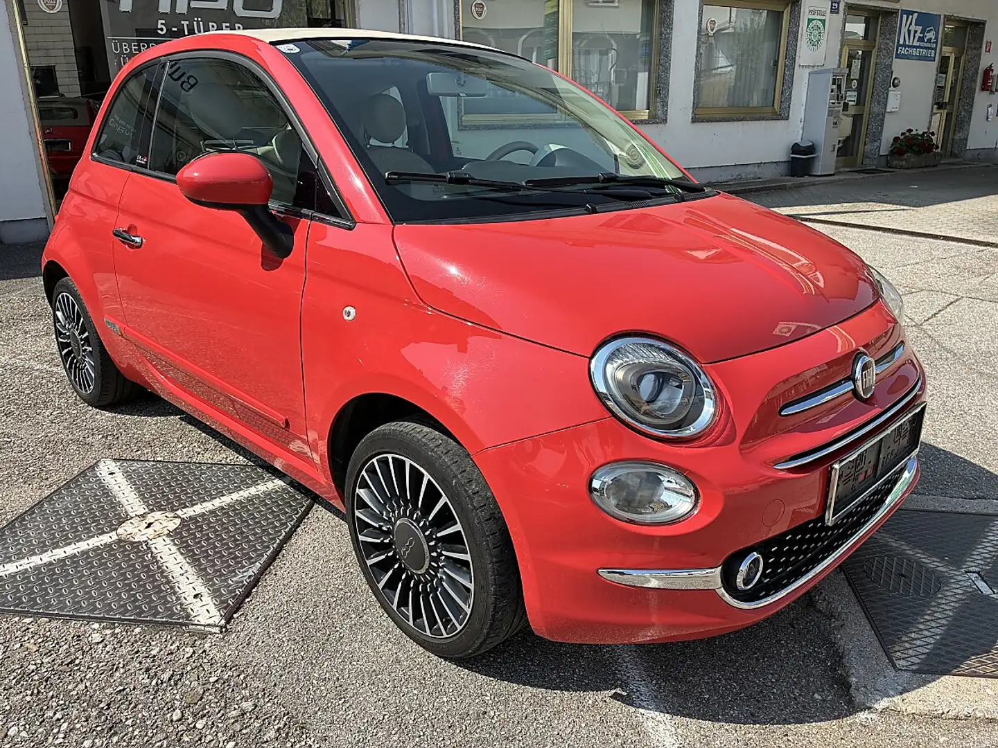 Fiat 500C 1,2 69 Lounge Rot - 2