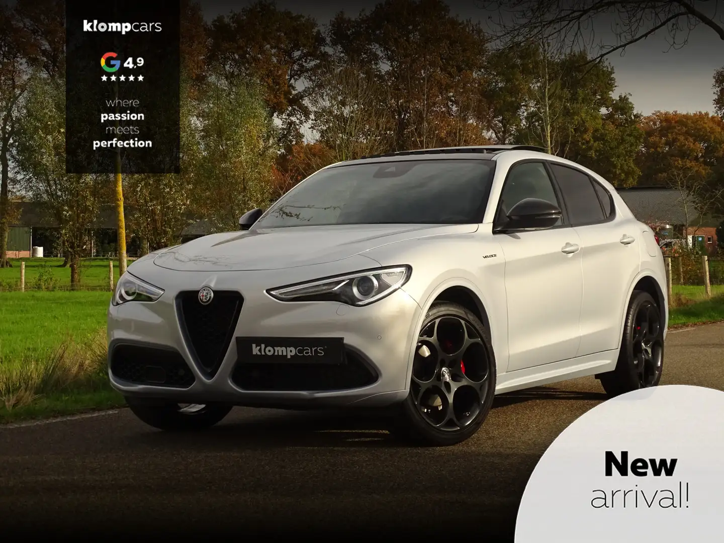 Alfa Romeo Stelvio 2.0 T AWD Veloce | Full-Full Options! | Schuifdak Wit - 1