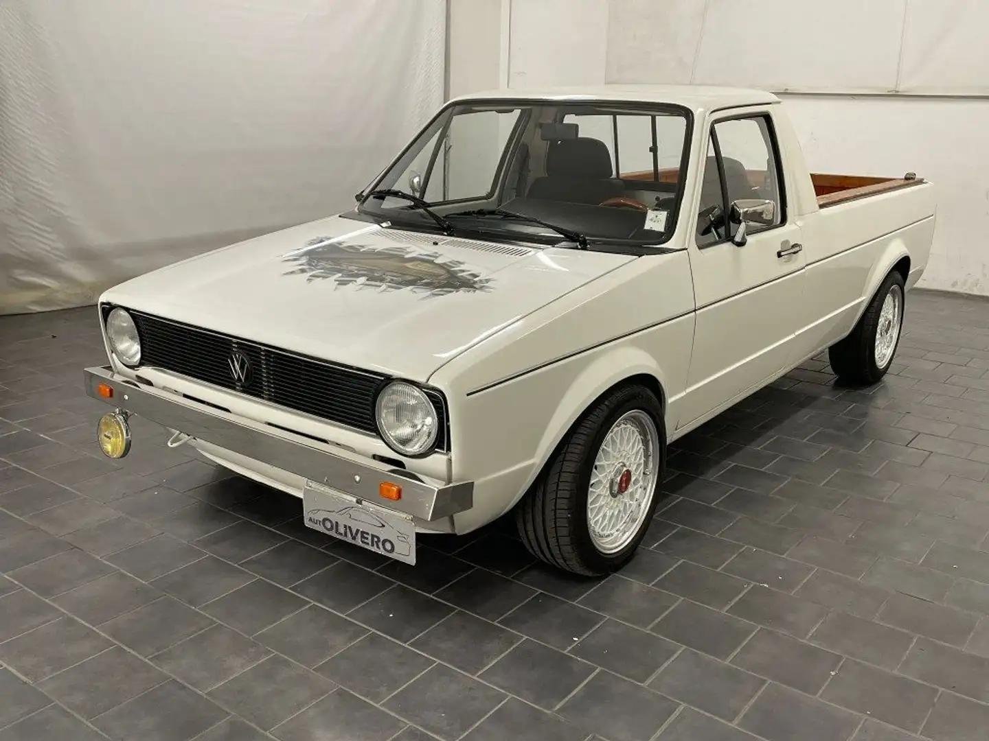 Volkswagen Caddy pick up 1.6 d 54cv-ASI-C.15 OMOLOGATI Bianco - 2