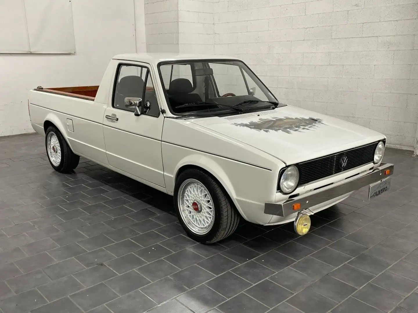 Volkswagen Caddy pick up 1.6 d 54cv-ASI-C.15 OMOLOGATI Bianco - 1