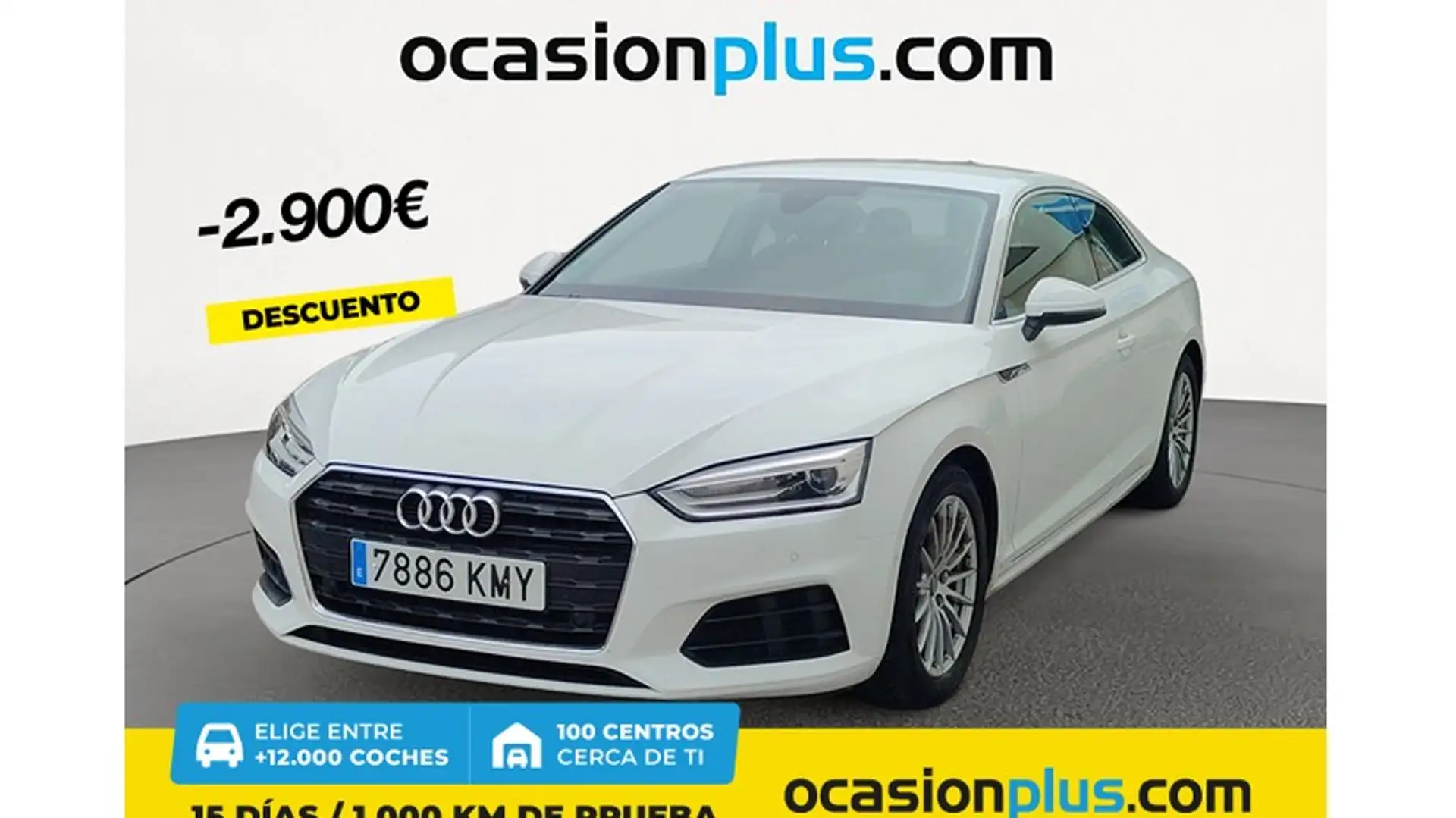 Audi A5 Coupé 2.0TDI S tronic 140kW Blanco - 1