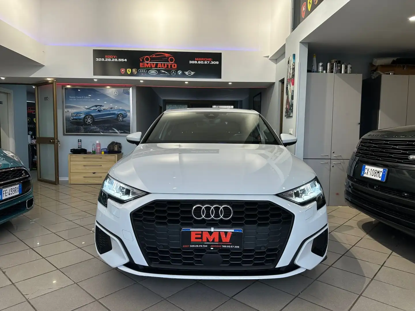 Audi A3 SPB 35 TDI S tronic Business. Bianco - 2