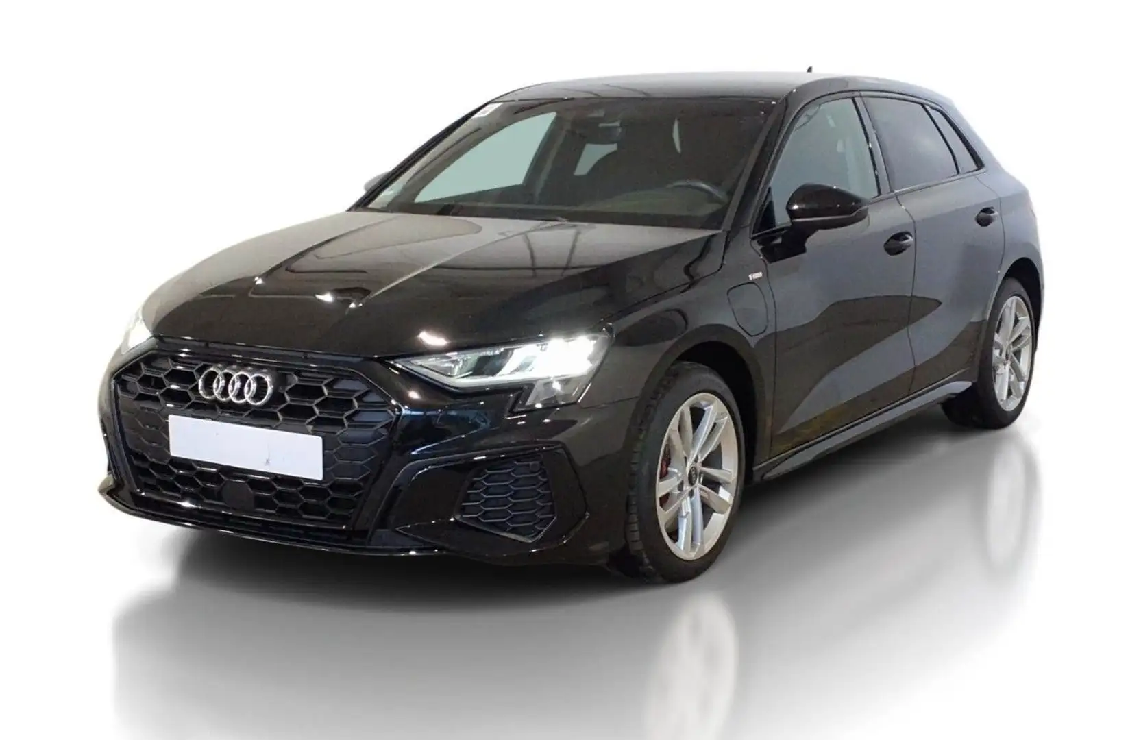 Audi A3 Sportback 45 TFSI e S line Schwarz - 1