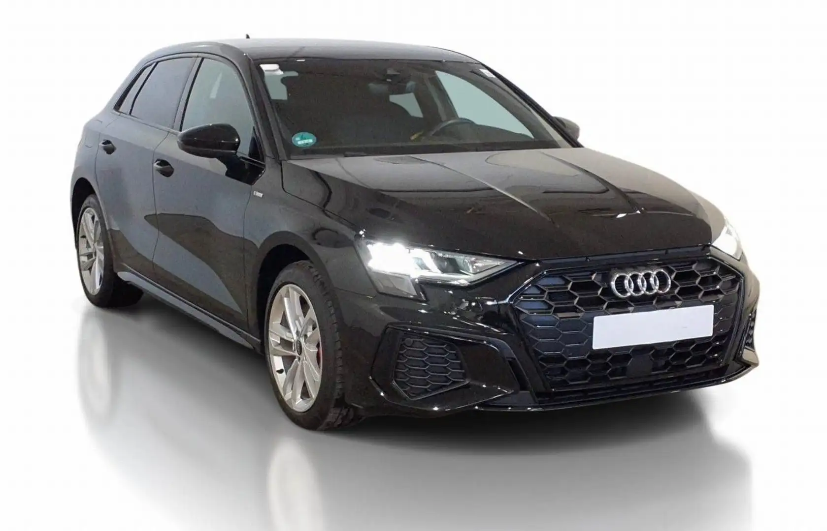 Audi A3 Sportback 45 TFSI e S line Schwarz - 2