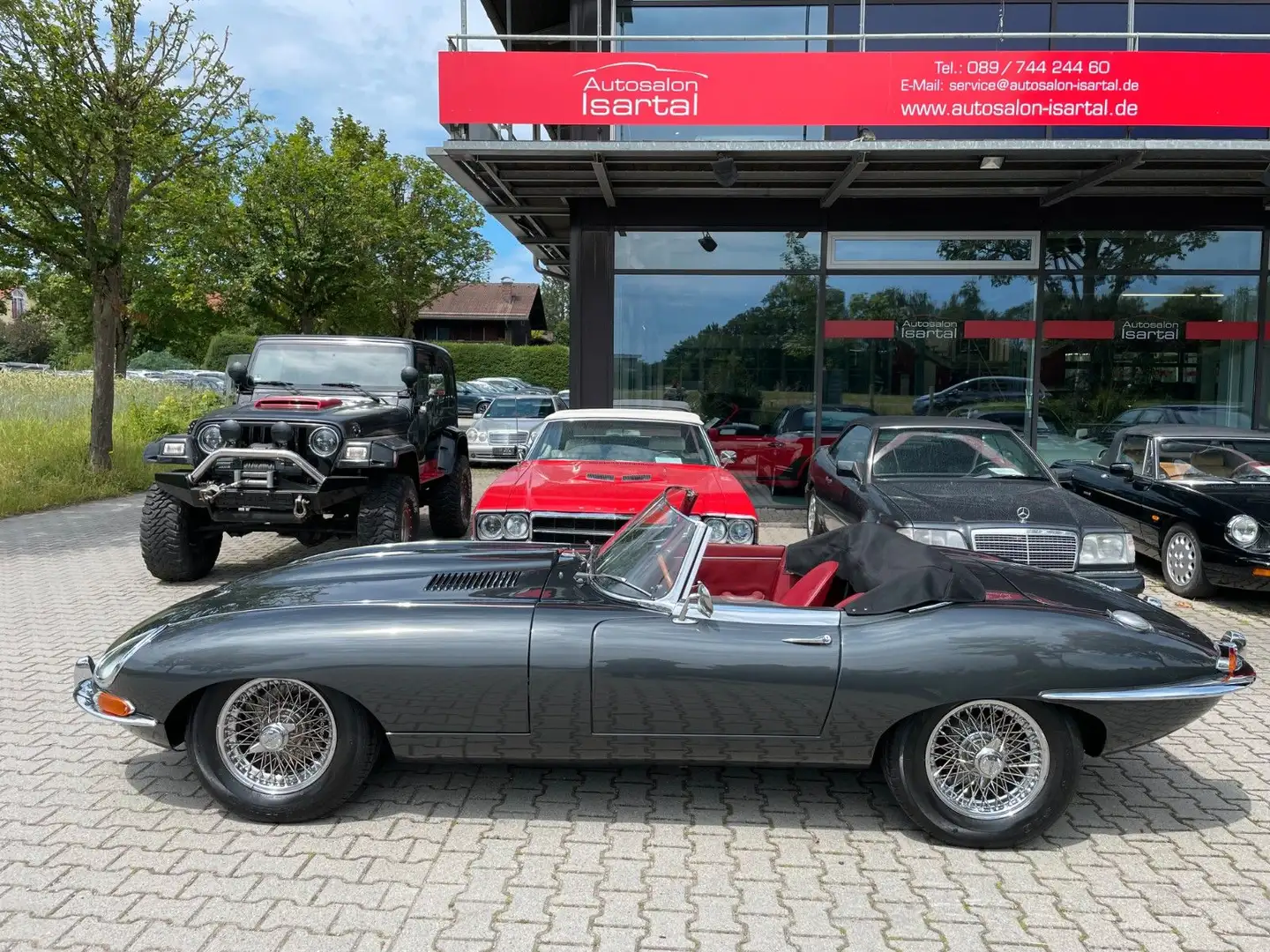 Jaguar E-Type S 1 4.2 Roadster -High-Tec-Restaur. -H-Kz Gris - 1