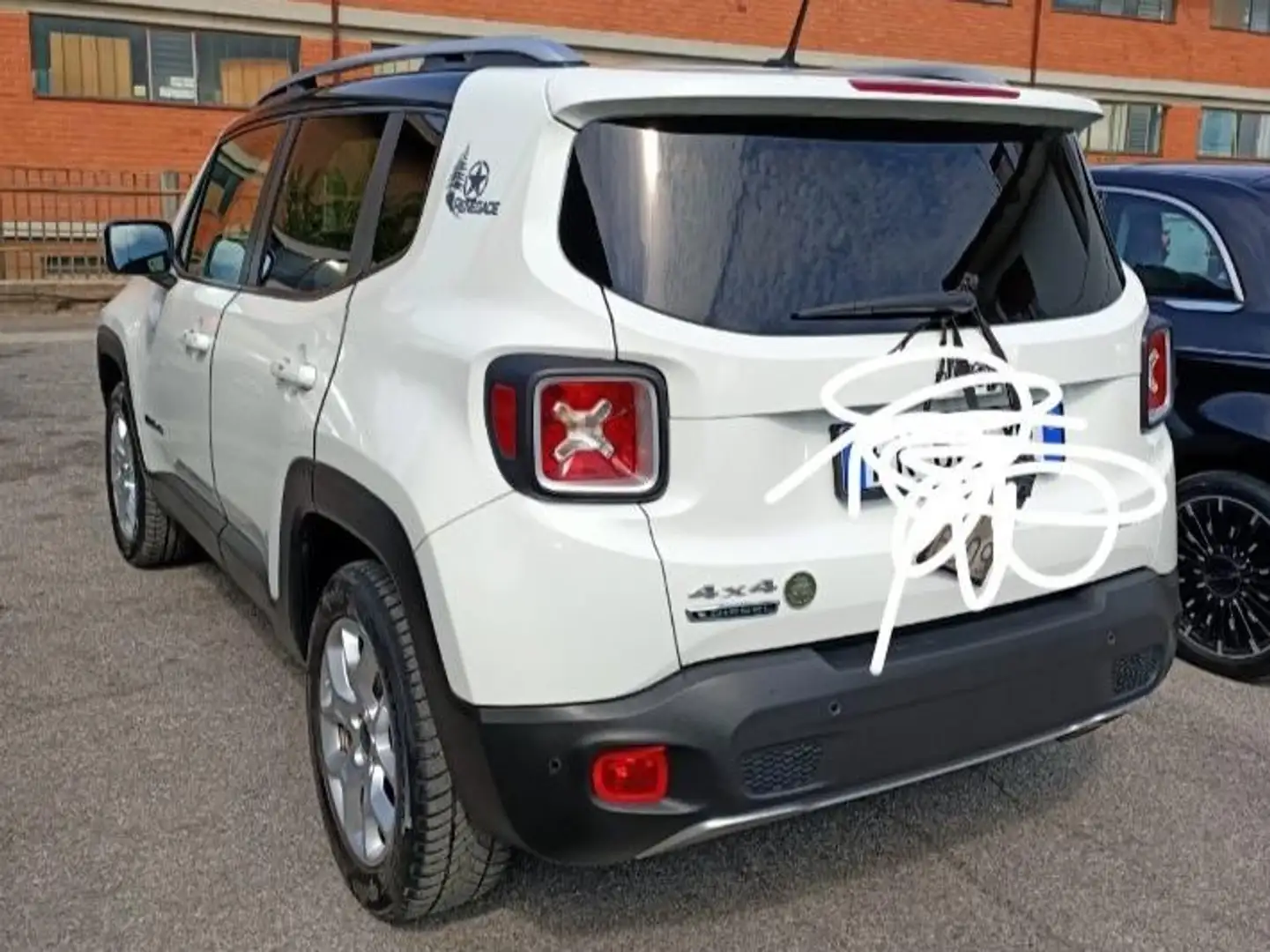 Jeep Renegade Renegade 2.0 mjt Limited 4wd 140cv Bianco - 2