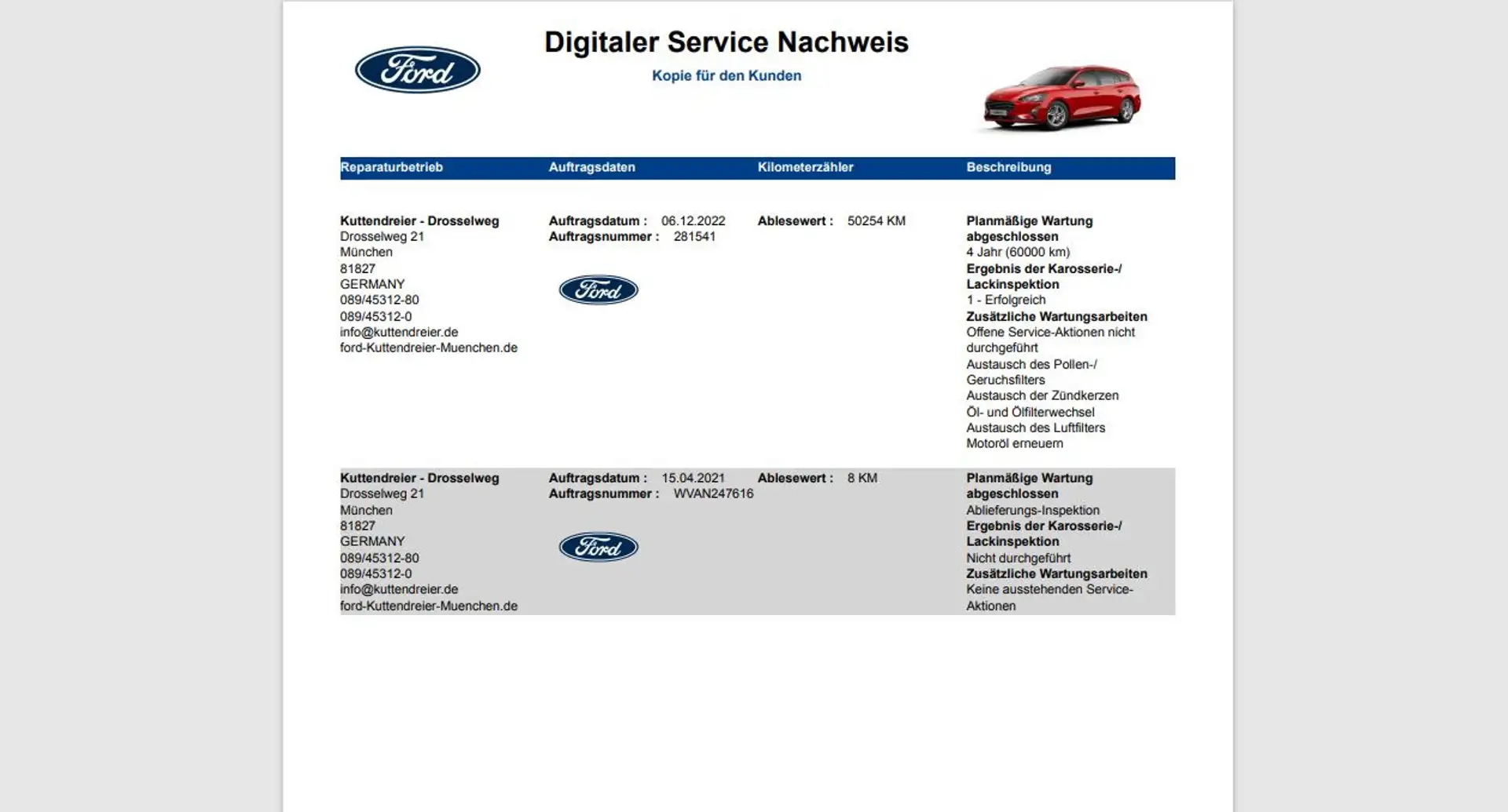 Ford Focus Turnier Cool & Connect Navi Kamera Autom. Rood - 2