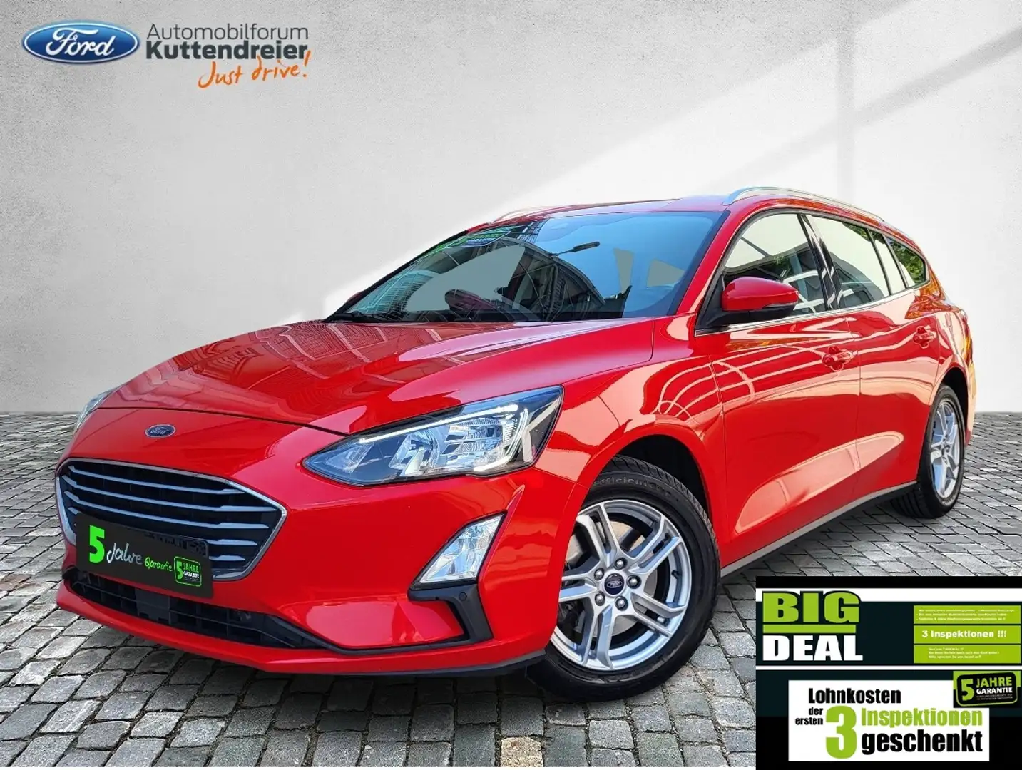 Ford Focus Turnier Cool & Connect Navi Kamera Autom. Rood - 1