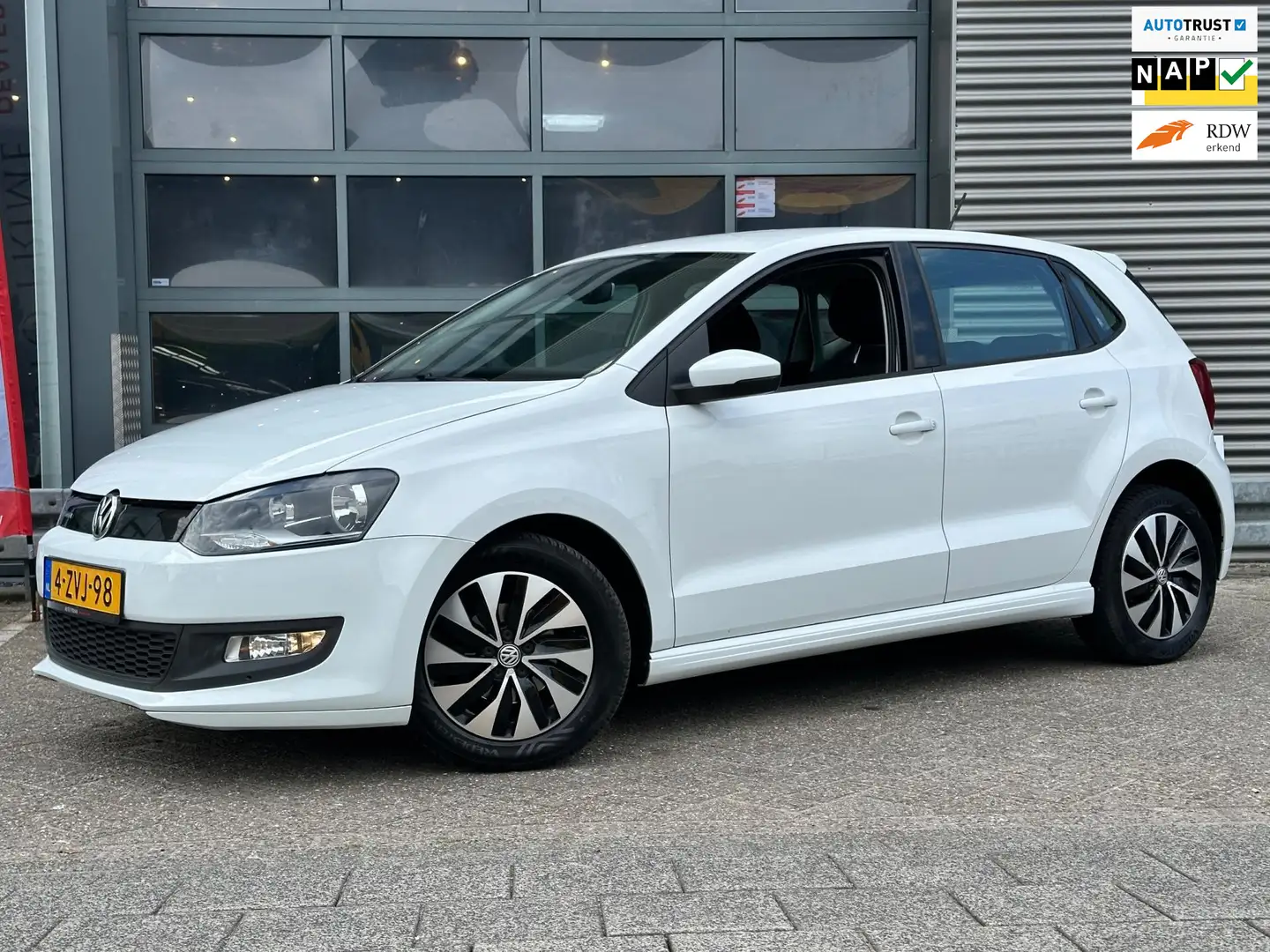 Volkswagen Polo 1.0 BlueMotion | CRUISECR | Climate | APK | NAP Blanc - 1