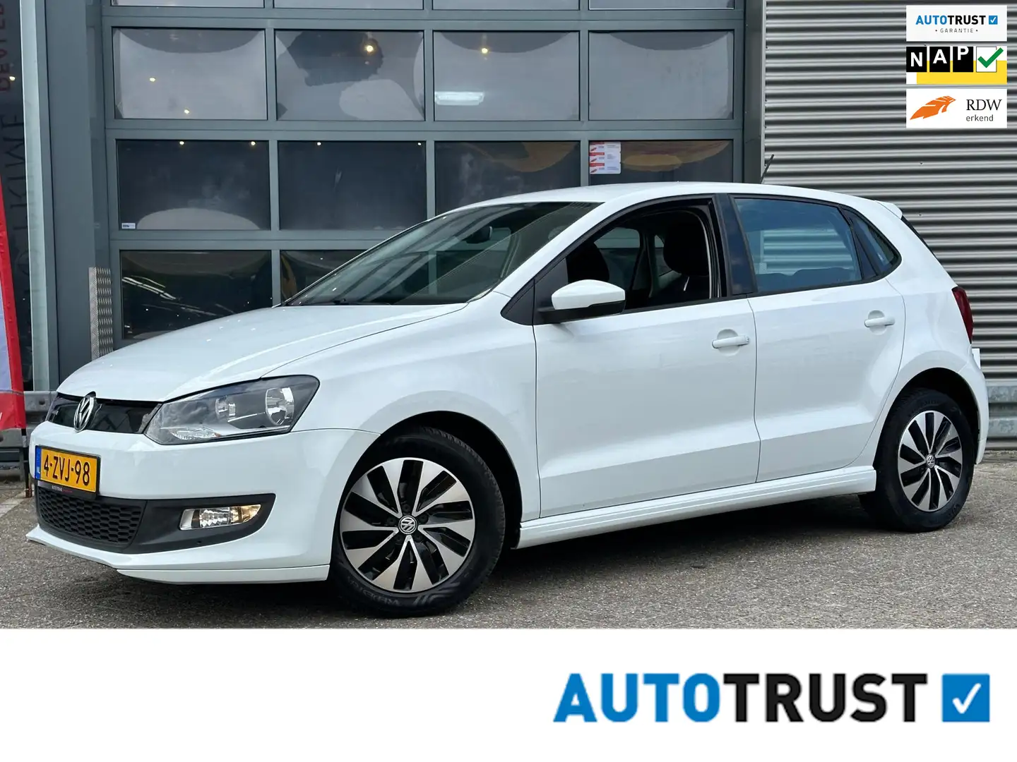 Volkswagen Polo 1.0 BlueMotion | CRUISECR | Climate | APK | NAP Blanc - 1