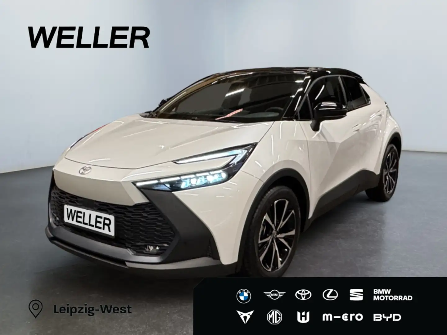 Toyota C-HR 1.8 Hybrid Teamplayer *LED*el Heck*TWA*CAM* Wit - 1