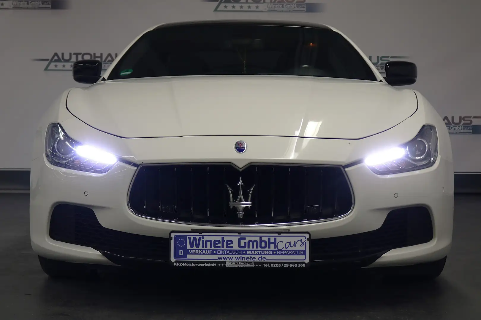 Maserati Ghibli *NAVI*SHZ*PDC*S-DACH*LEDER*BOSE*BI-XENON*SoundM*uv Biały - 2
