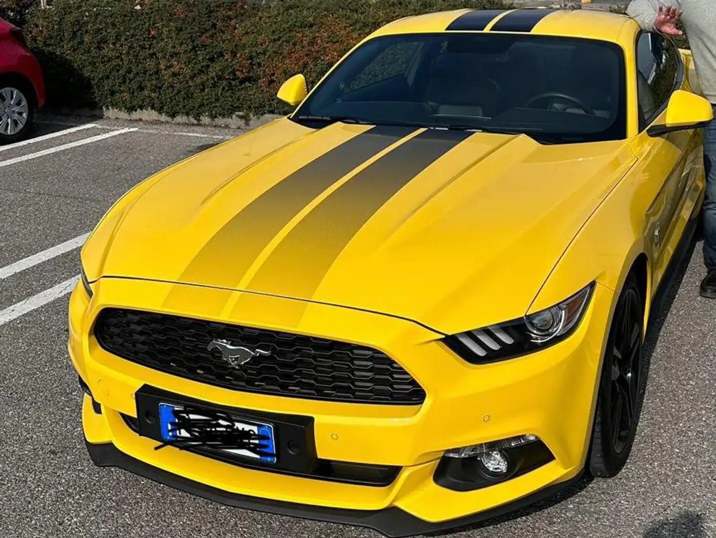 Ford Mustang Mustang Fastback Fastback 2.3 ecoboost 317cv auto Giallo - 1
