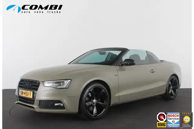 Audi A5 Cabriolet 1.8 TFSI S line  177pk/Cabrio/Dark Gree