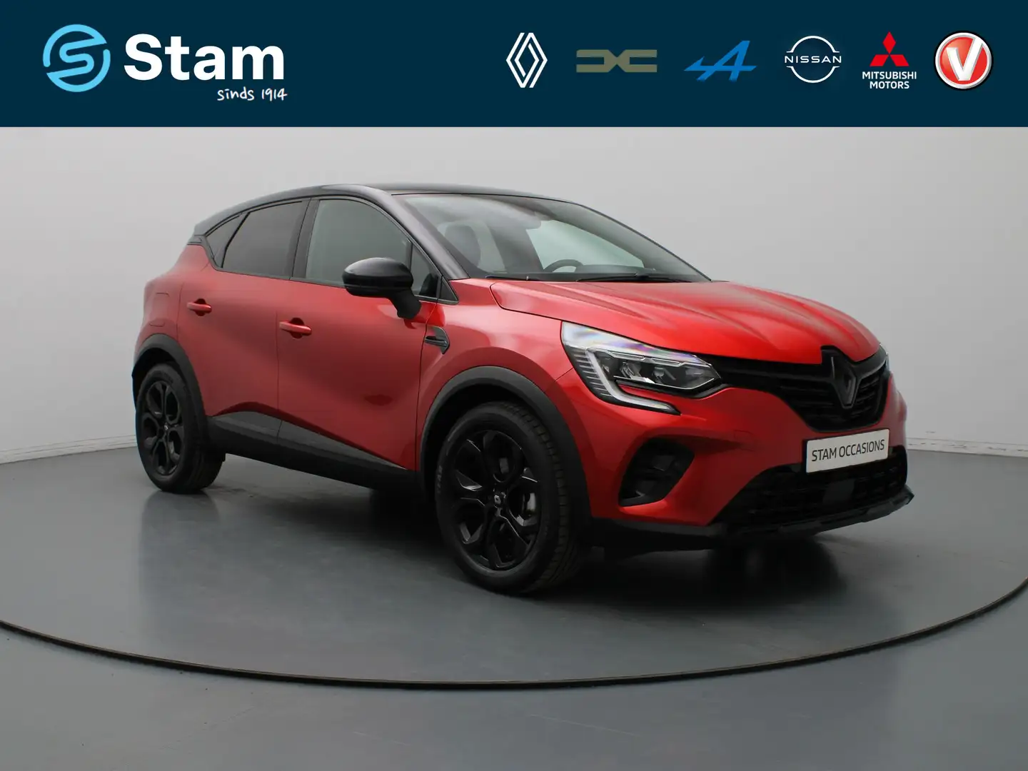 Renault Captur 1.6 E-Tech hybrid 145 SL Rive Gauche Camera | Crui Rouge - 1