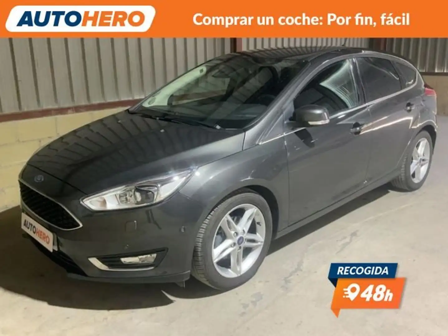 Ford Focus 1.0 Ecoboost Auto-S&S Titanium 125 Gris - 1