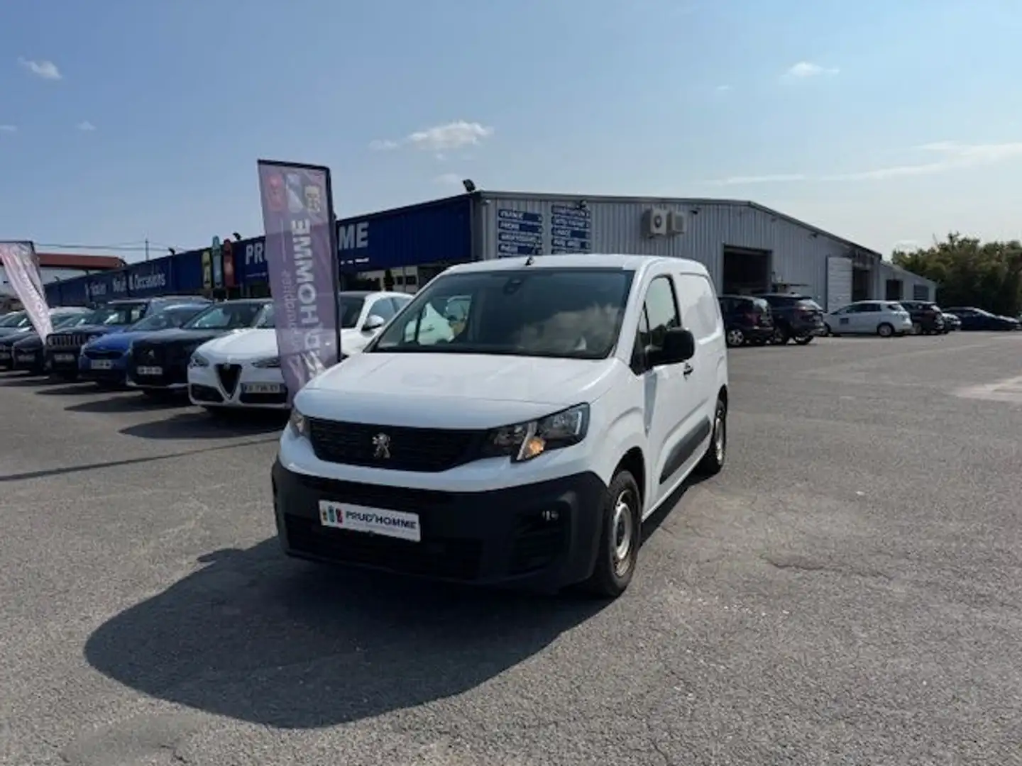 Peugeot Partner L1 1.5 BLUEHDI 100 ACTIVE Blanc - 1