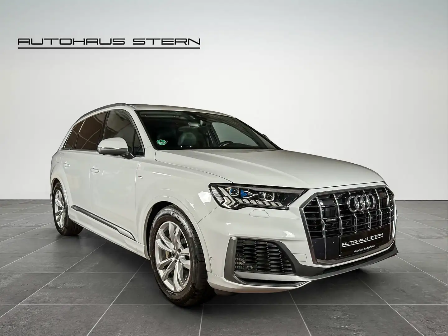 Audi Q7 Q7 55 TFSI e*quattro*S line*Panorama*Head UP* Blanc - 1