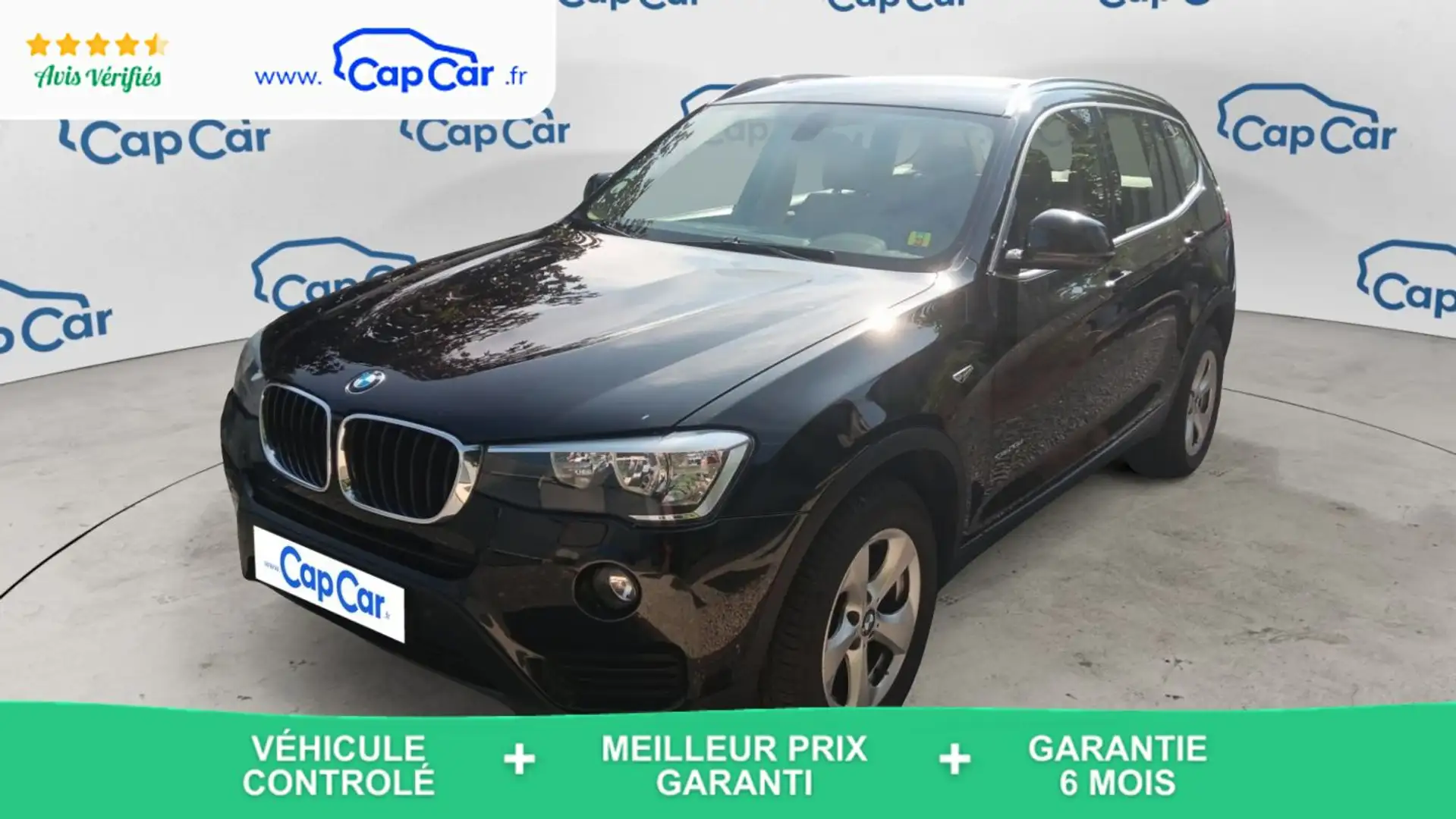 BMW X3 (F25) xDrive 20d 190 BVA8 BUSINESS Noir - 1