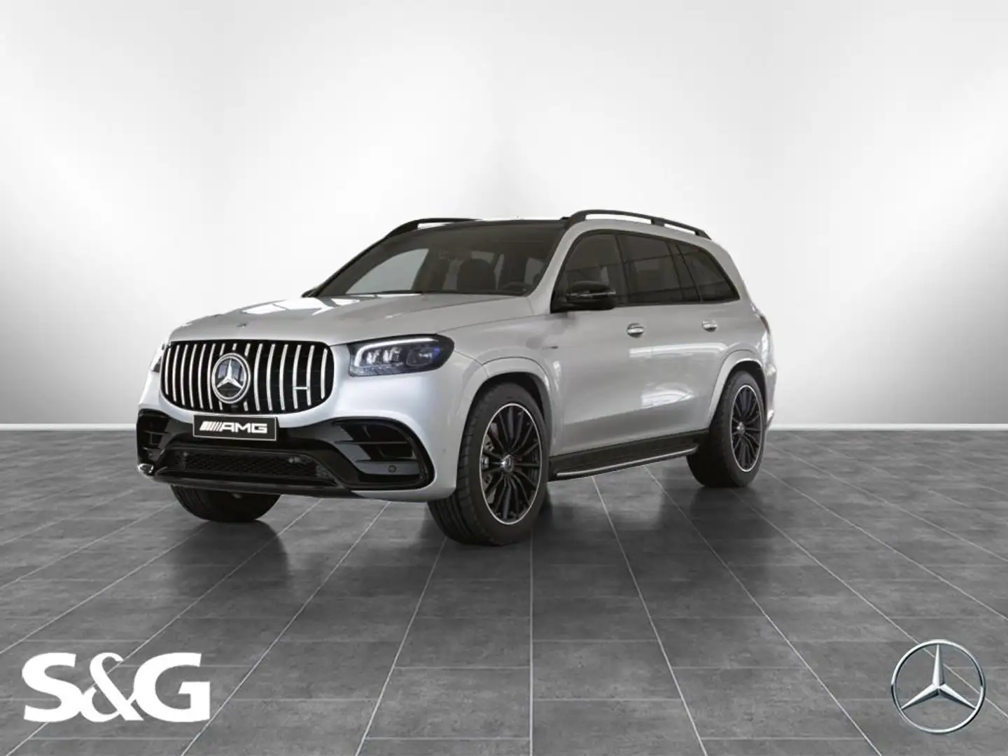 Mercedes-Benz GLS 63 AMG 4M Night+360°+AHK+M-LED+HUD+Panosch. Weiß - 1