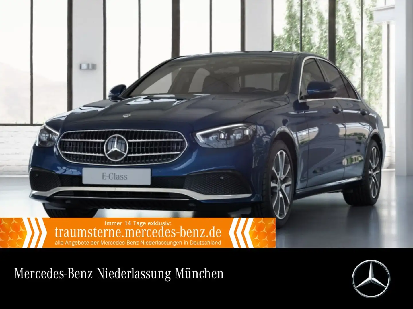 Mercedes-Benz E 300 de AVANTG+MULTIBEAM+FAHRASS+KAMERA+9G Blau - 1