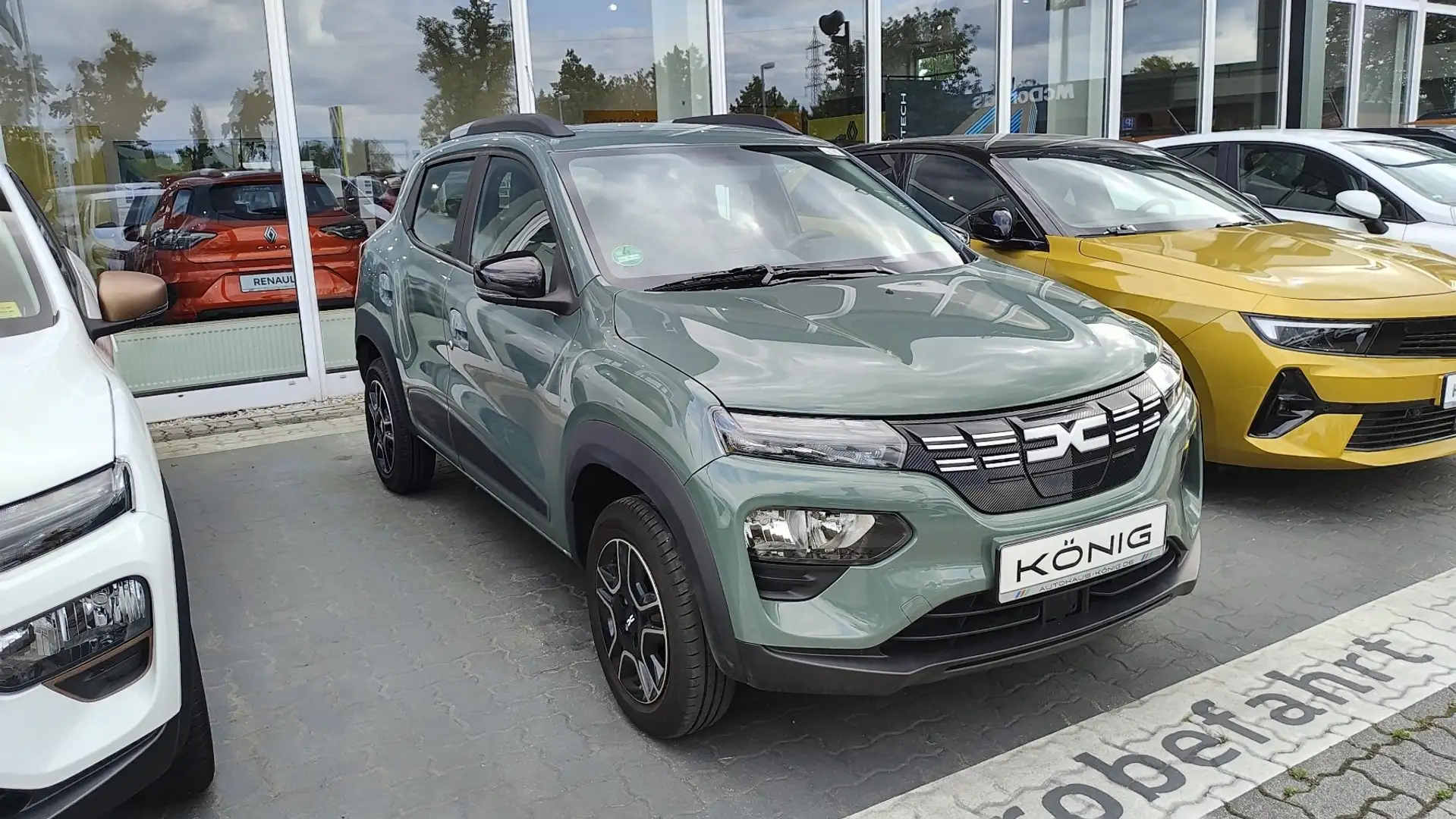 Dacia Spring Essential Navi Klima Rückfahrkamera Grün - 2