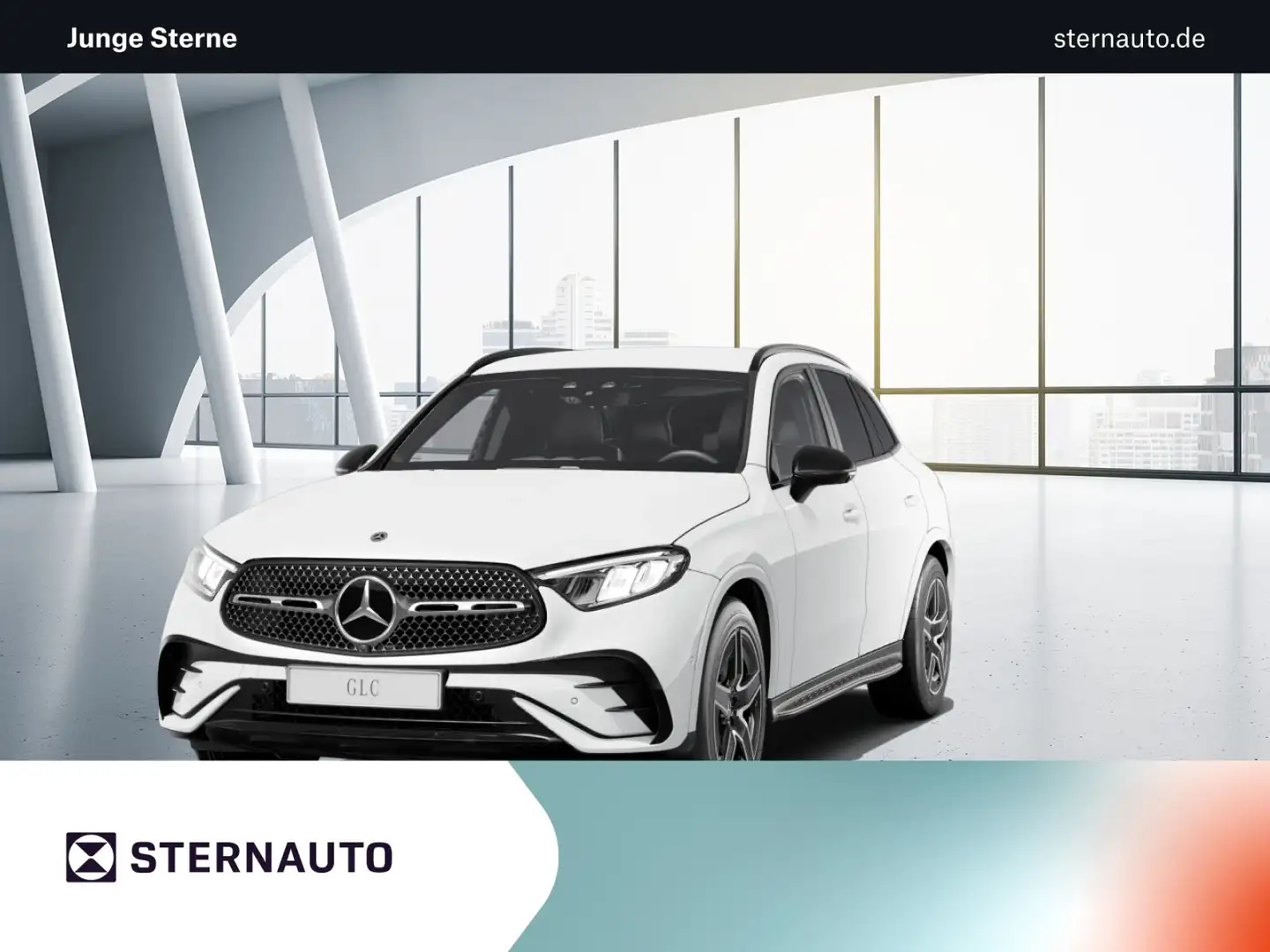 Mercedes-Benz GLC 300 GLC 300 d 4M AMG Distr Standh 360 Cam LED AHK Navi Weiß - 1