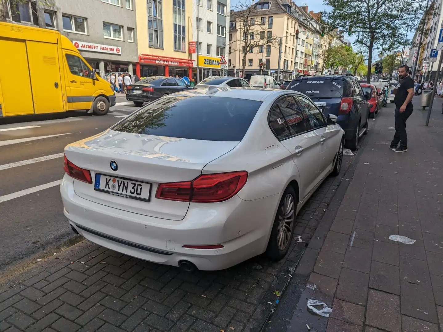 BMW 525 525d Aut. Sport Line Blanc - 2
